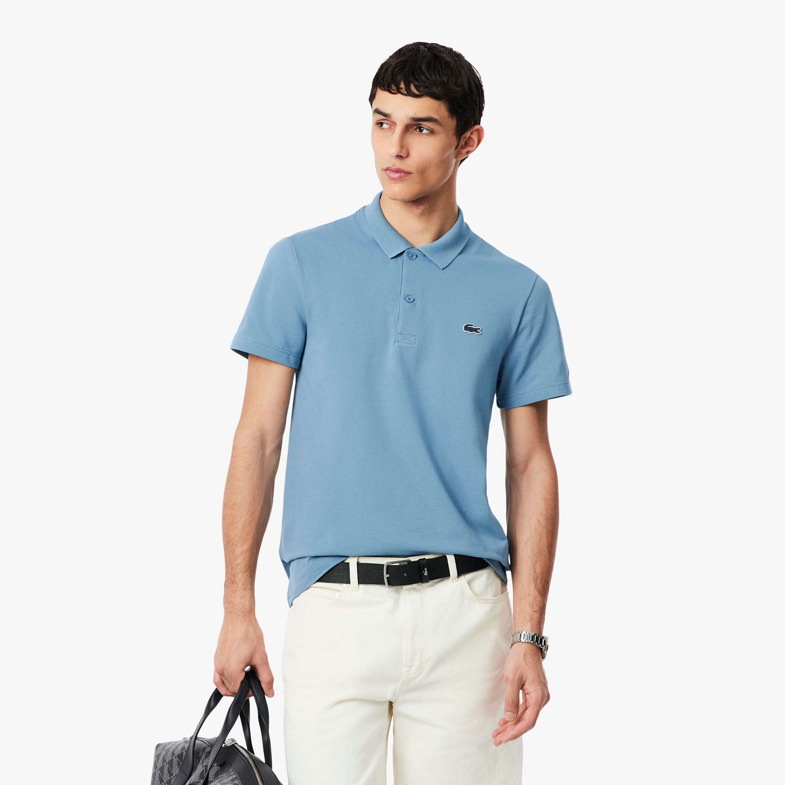 Lacoste Polo Uomini - blu scuro