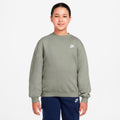 Club Fleece Felpa Bambini - grigio-verde