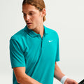 Dri-Fit Victory Court Solid Polo Herren - türkis