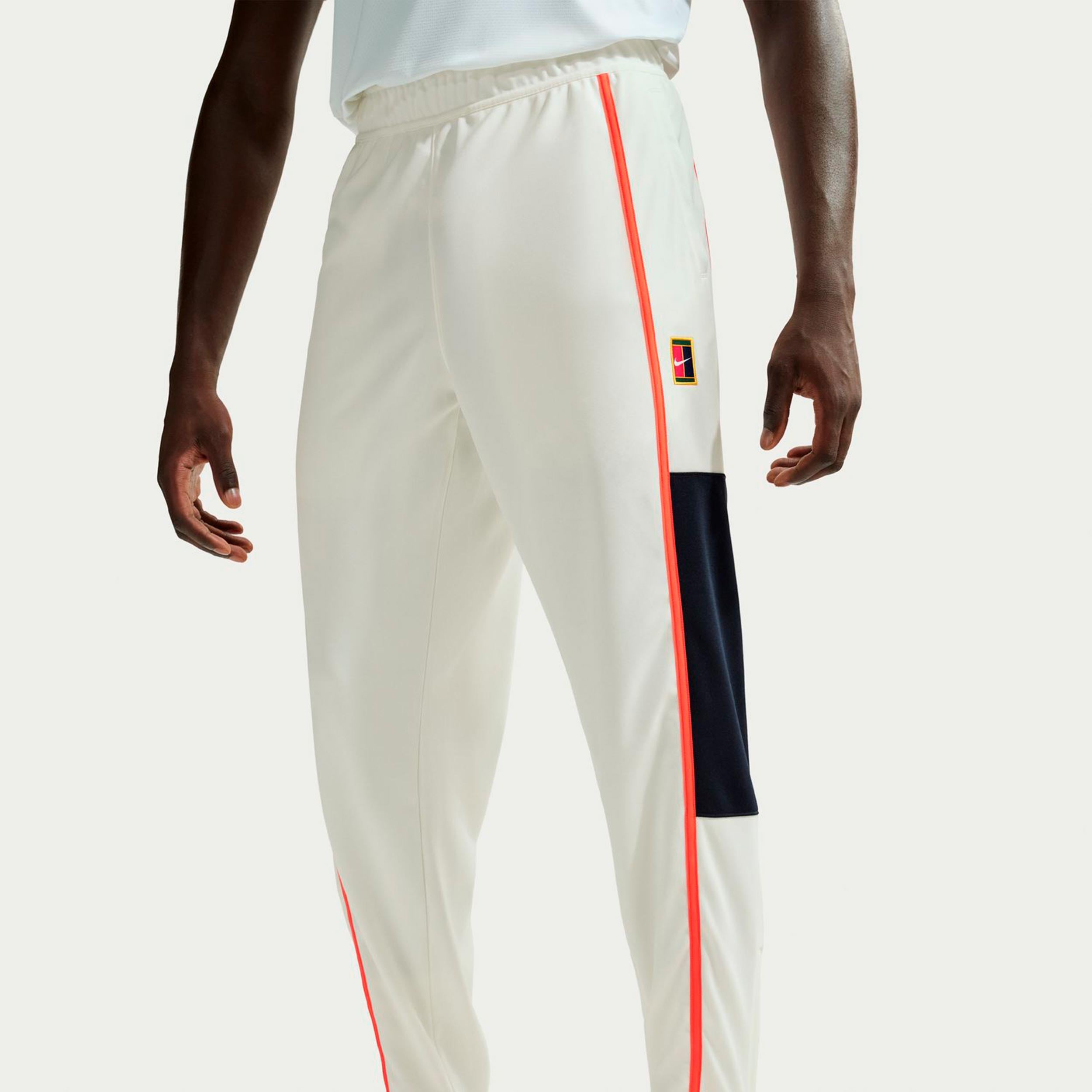 Nike Court Heritage Pantalone da allenamento Uomini-crema, arancione