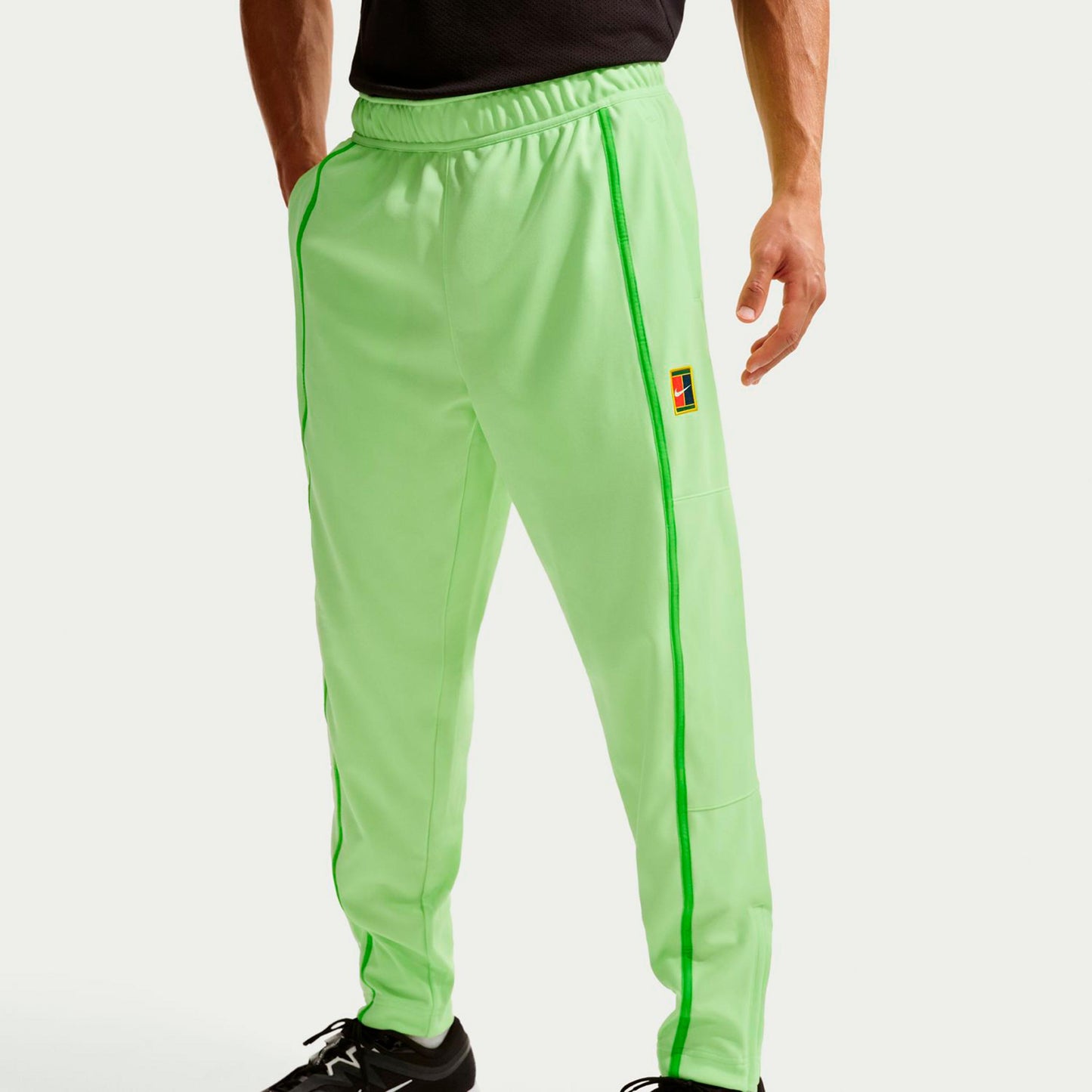 Nike Carlos Alcaraz Court Heritage Pantalone da allenamento Uomini-lime