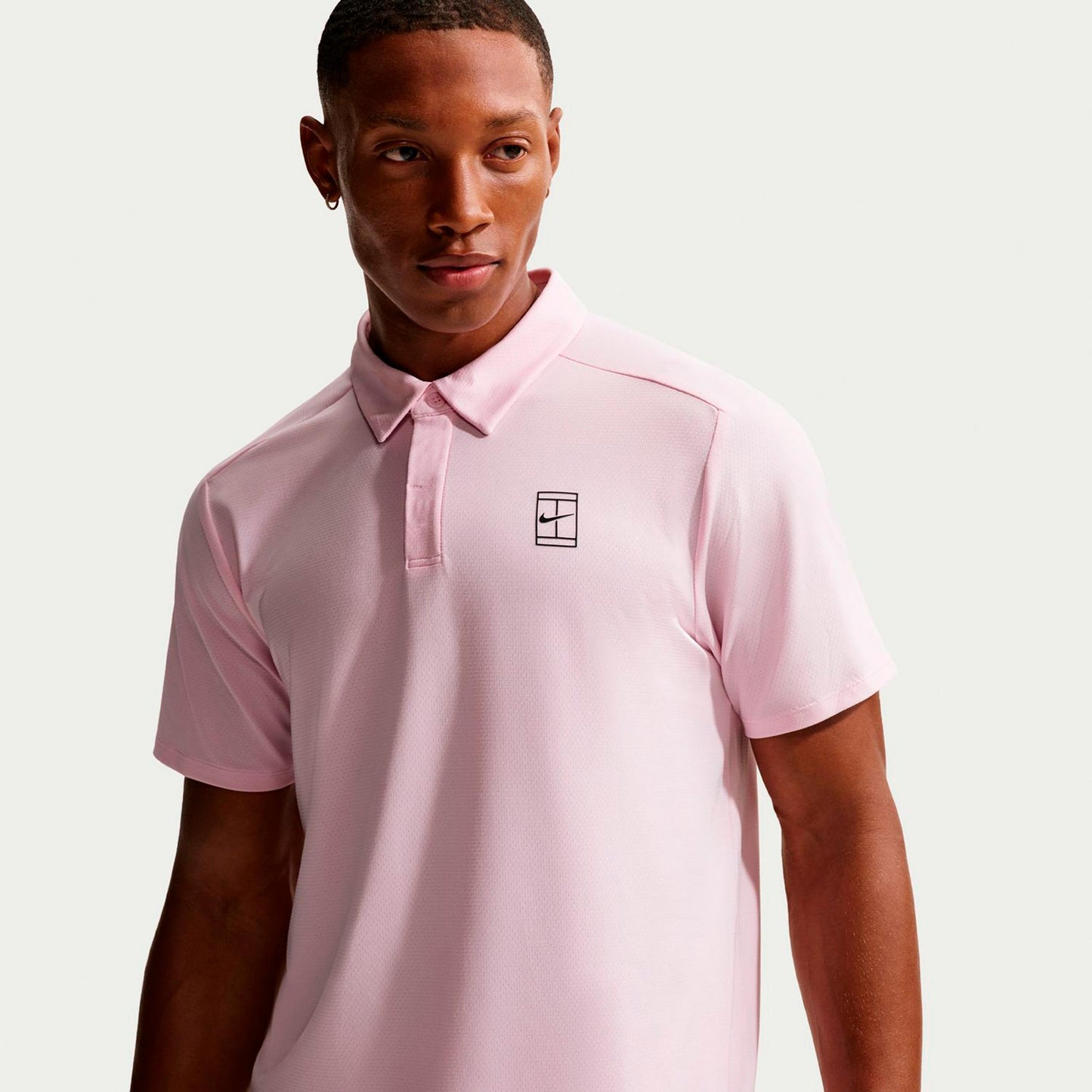 Nike Jannik Sinner Court Dri-FIT Advantage Polo Uomini-rosa