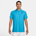 Court Dri-FIT Advantage Polo Uomini - blu chiaro, nero