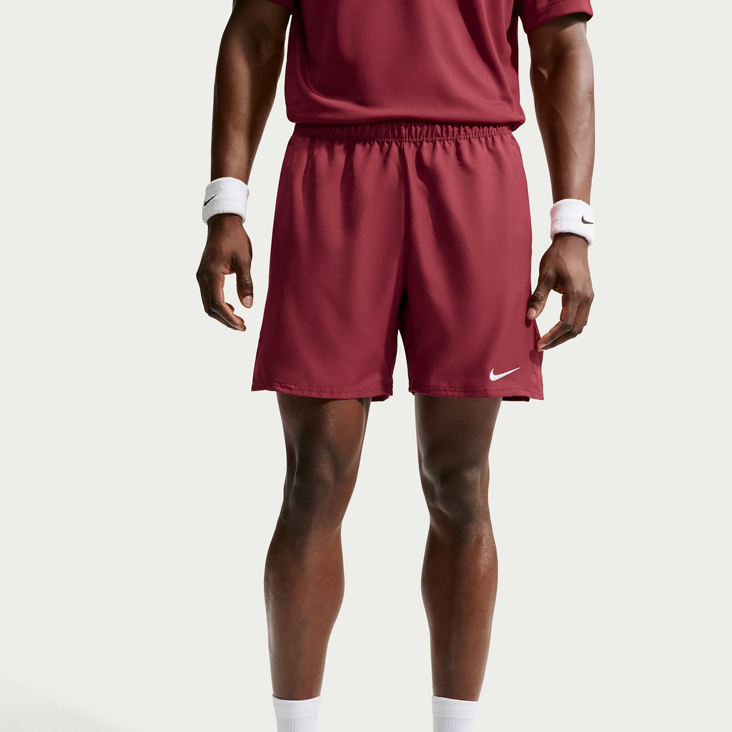 Nike Court Victory Dri-Fit 7in Shorts Herren - weinrot