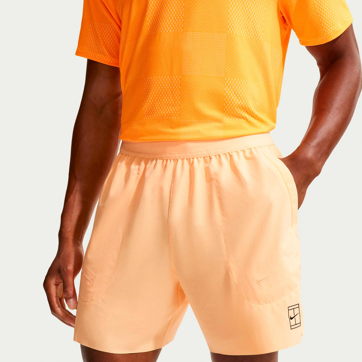 Nike Carlos Alcaraz Court Dri-FIT Advantage 6in Shorts Herren-gelb