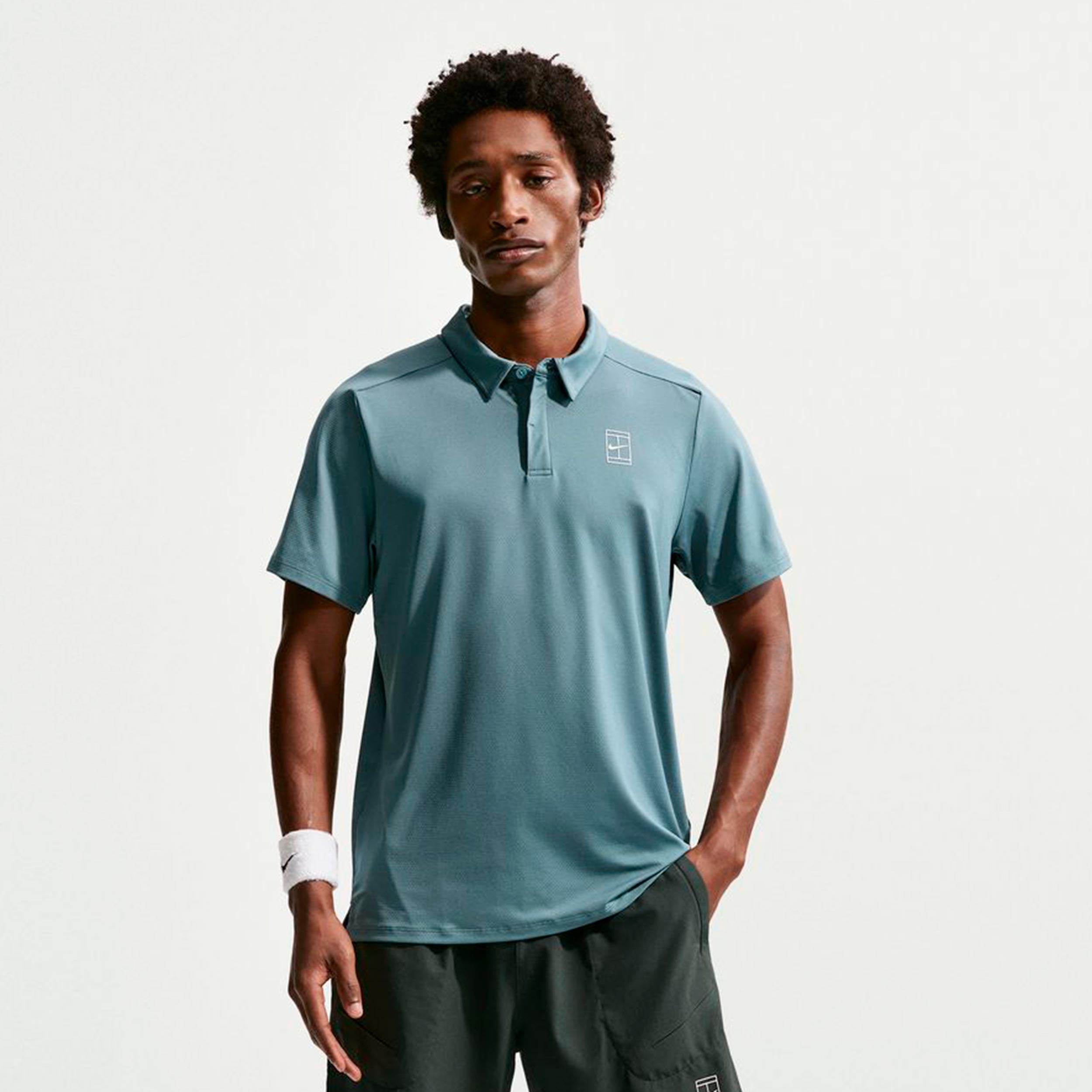 Nike Jannik Sinner Court Dri-FIT Advantage 6in Shorts Hommes - gris foncé