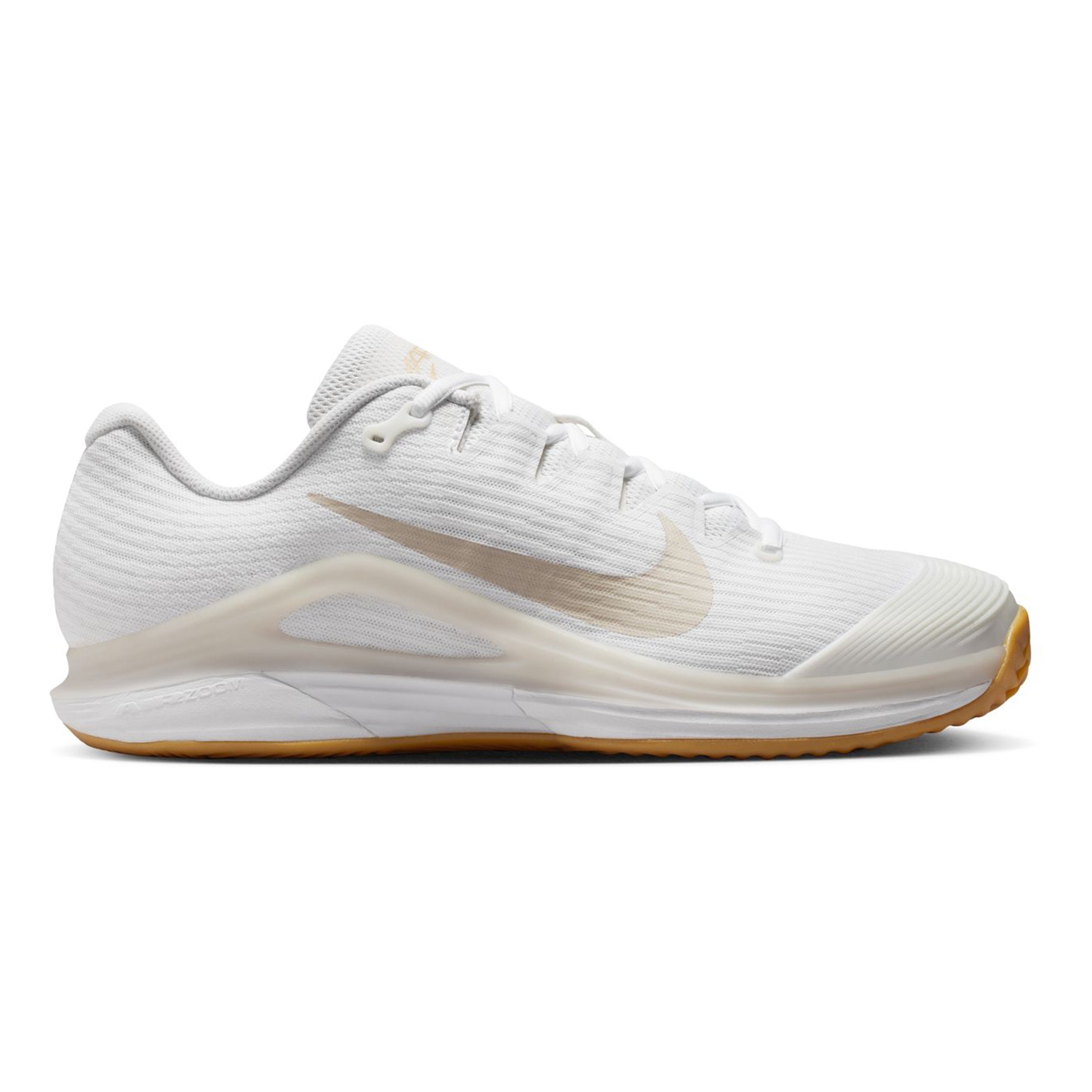 Nike Zoom Vapor 12 Scarpa per terra rossa Uomini - bianco, crema
