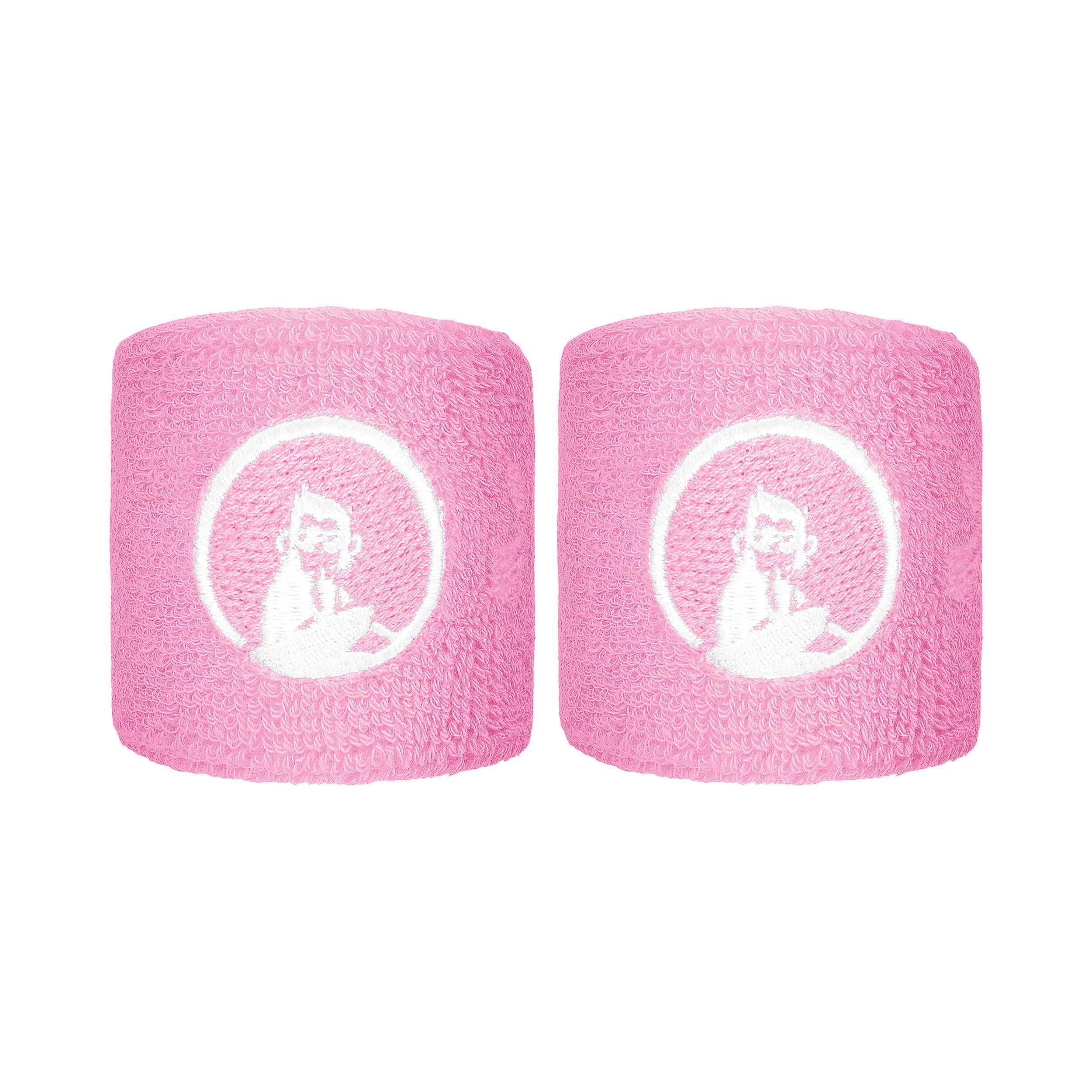 Quiet Please Memories Faded Memories Schweißband 2er Pack Unisex - pink, pink