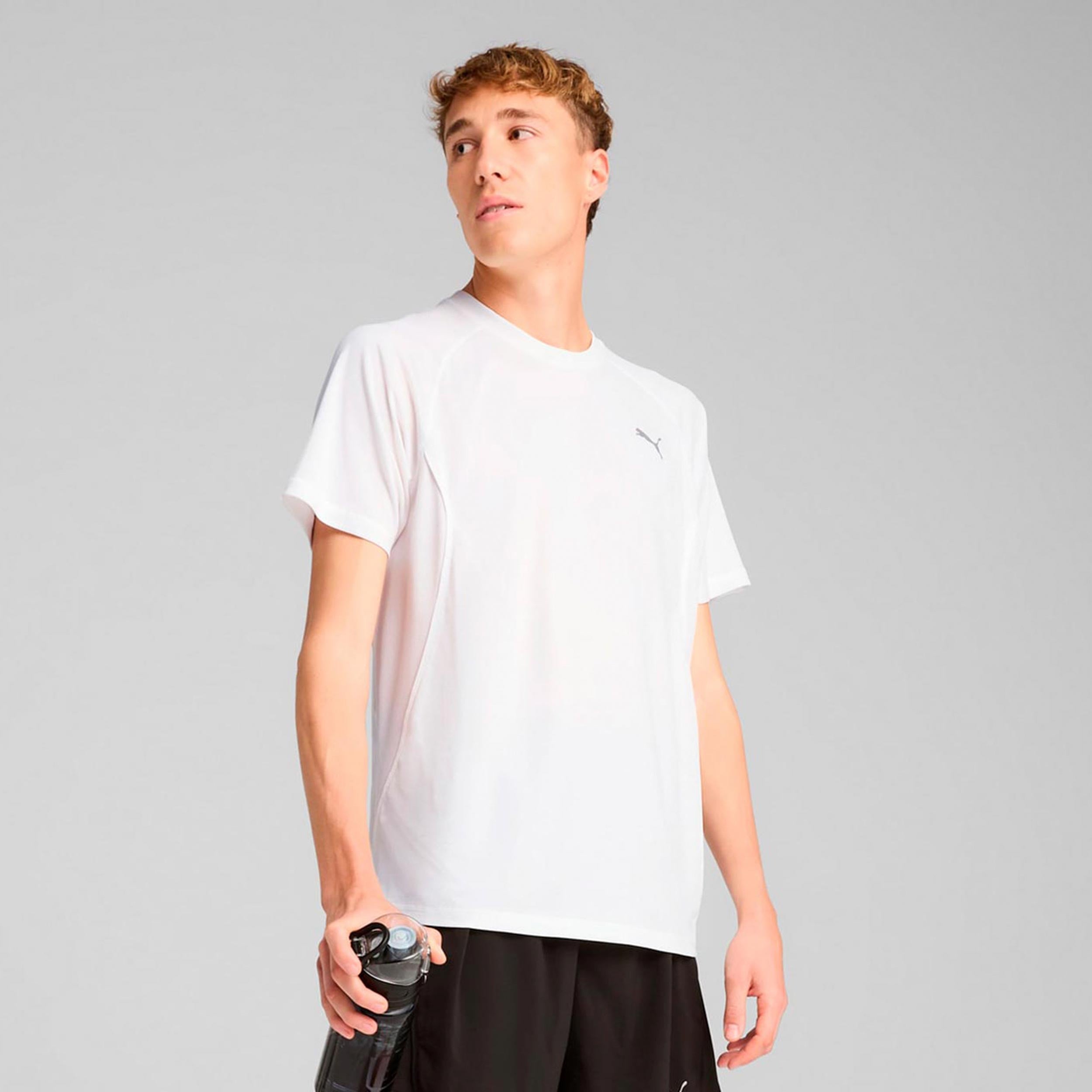 Puma Velocity  Camicia da corsa Uomini - bianco