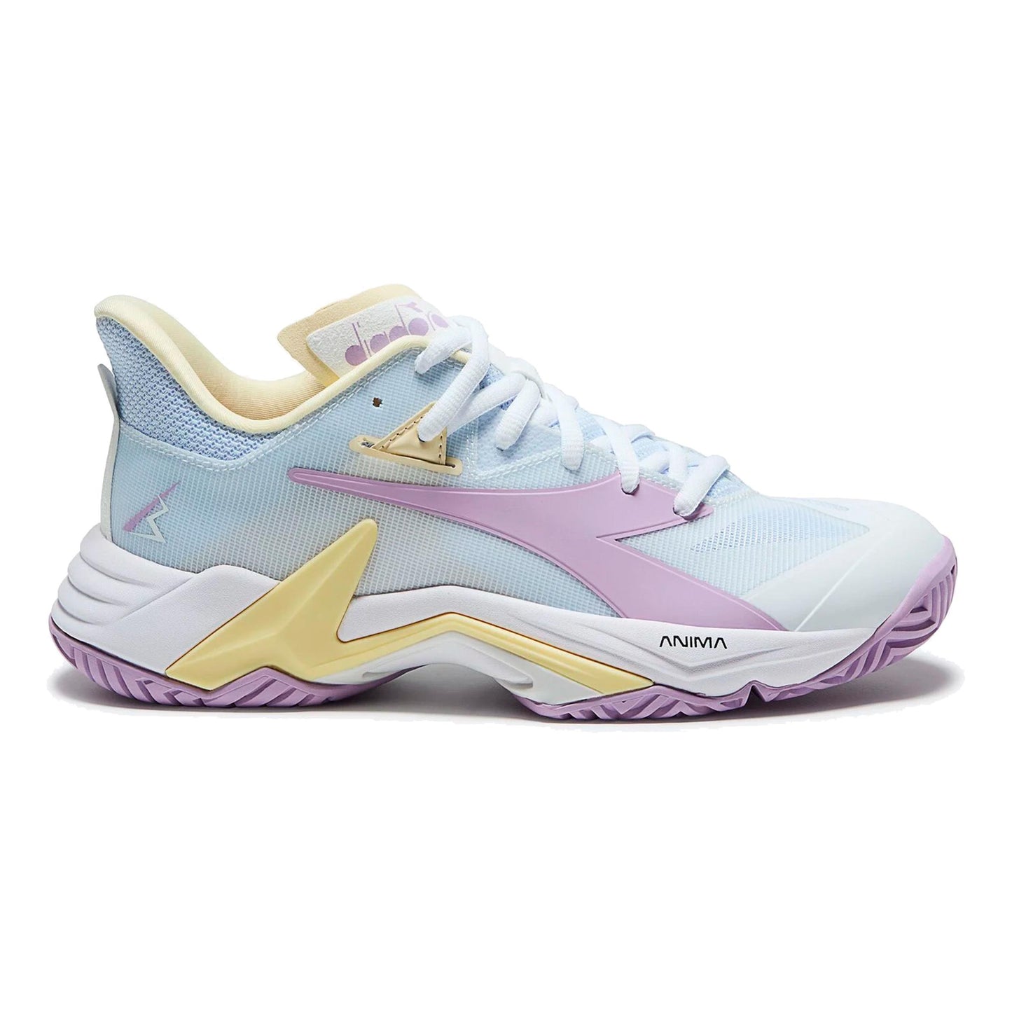 Diadora B.Icon 3 Allcourtschuh Damen - weiß, flieder