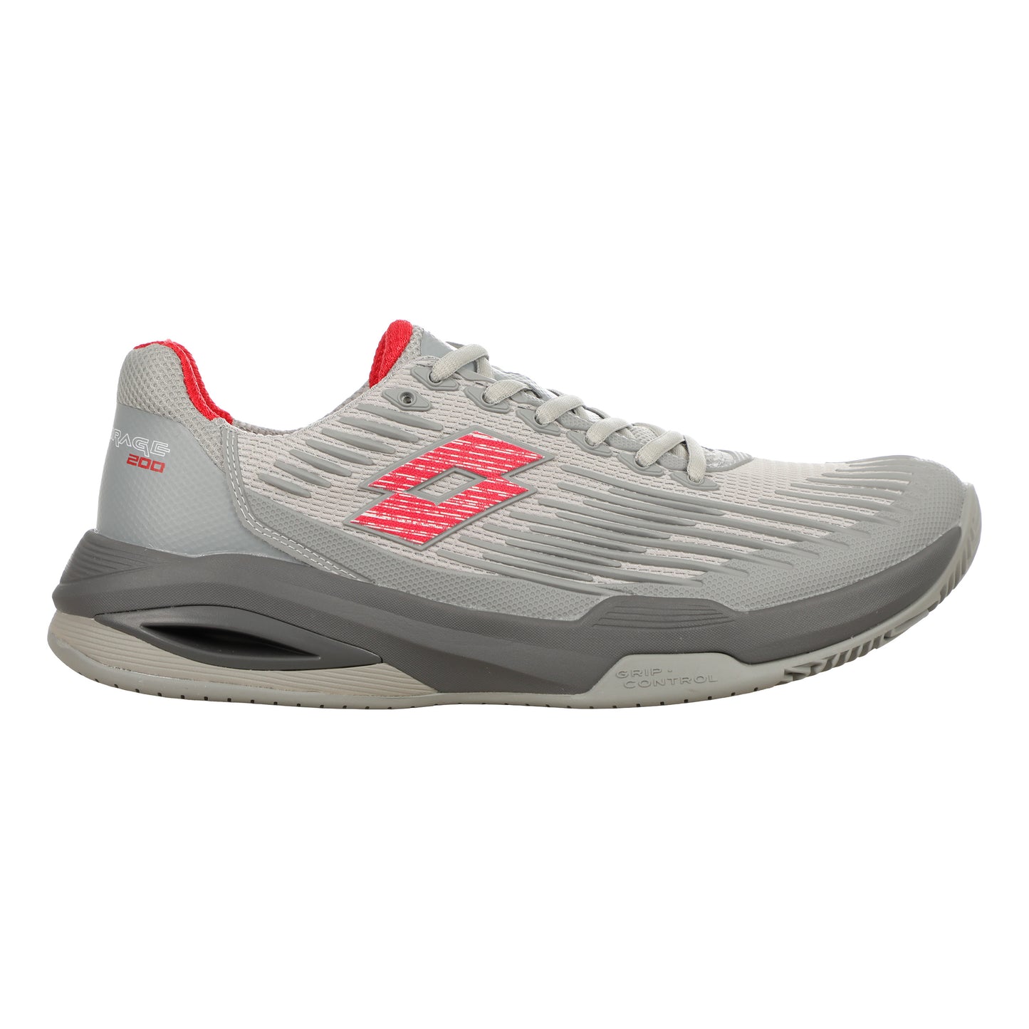 Lotto MIRAGE 200 II CLY Scarpa per terra rossa Uomini-grigio, grigio scuro