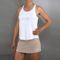Cercle Tank-Top Damen-weiß, beige