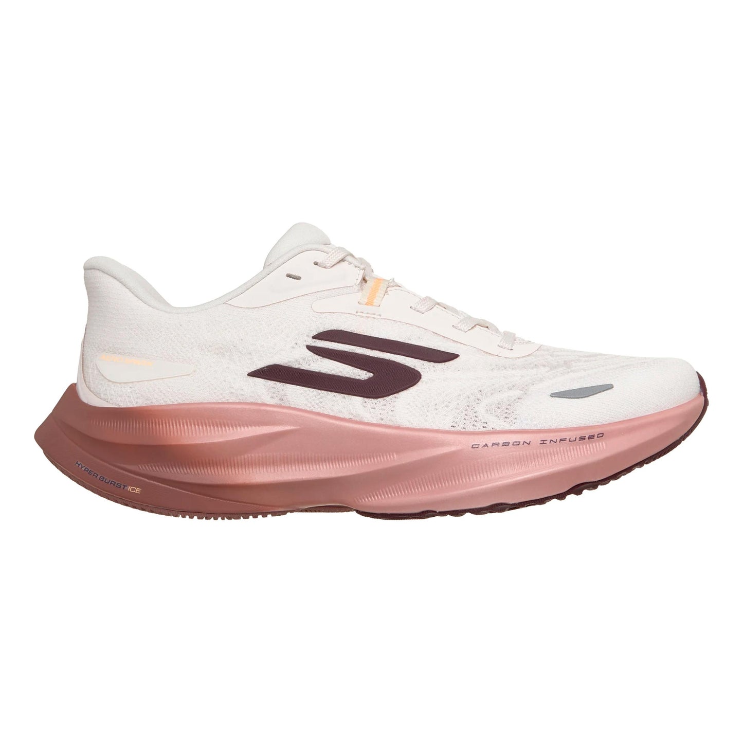 Skechers SKX Aero Spark Chaussure de running sans stabilisateurs Femmes - crème, mauve