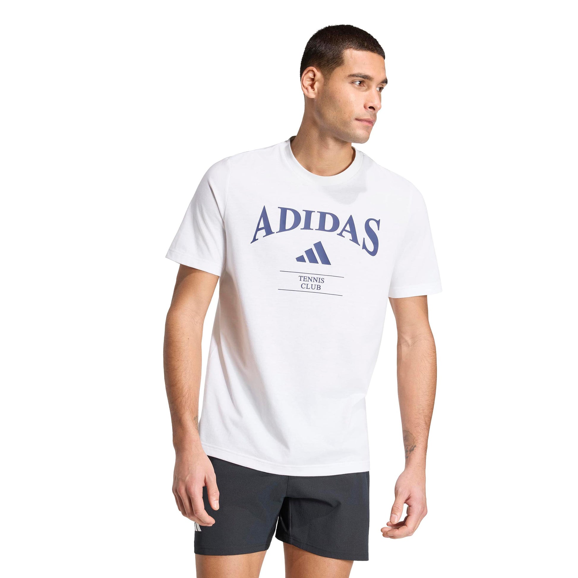 adidas Heritage Graphik T-shirt Hommes - blanc, bleu