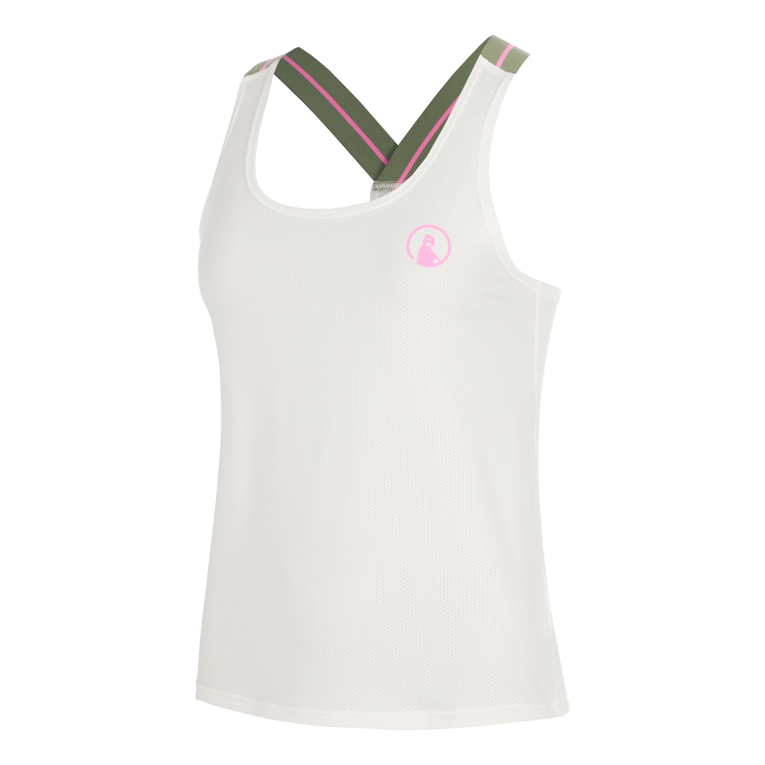Quiet Please Memories Serve & Volley 2.0 Débardeur tank top Femmes - blanc cassé