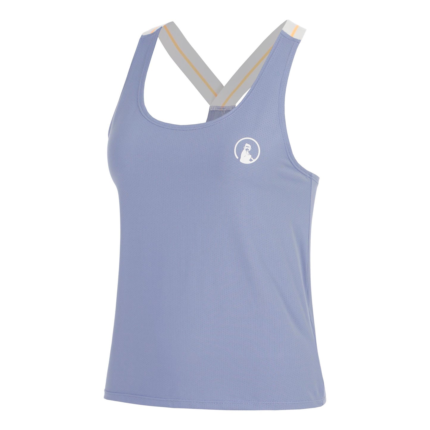 Quiet Please Glow Serve & Volley 2.0 Canottiera Donna - blu