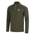 Memories Big Serve 1/4 Zip Longsleeve Herren - dunkelgrün