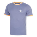 Glow Break Ringer T-shirt Hommes - bleu