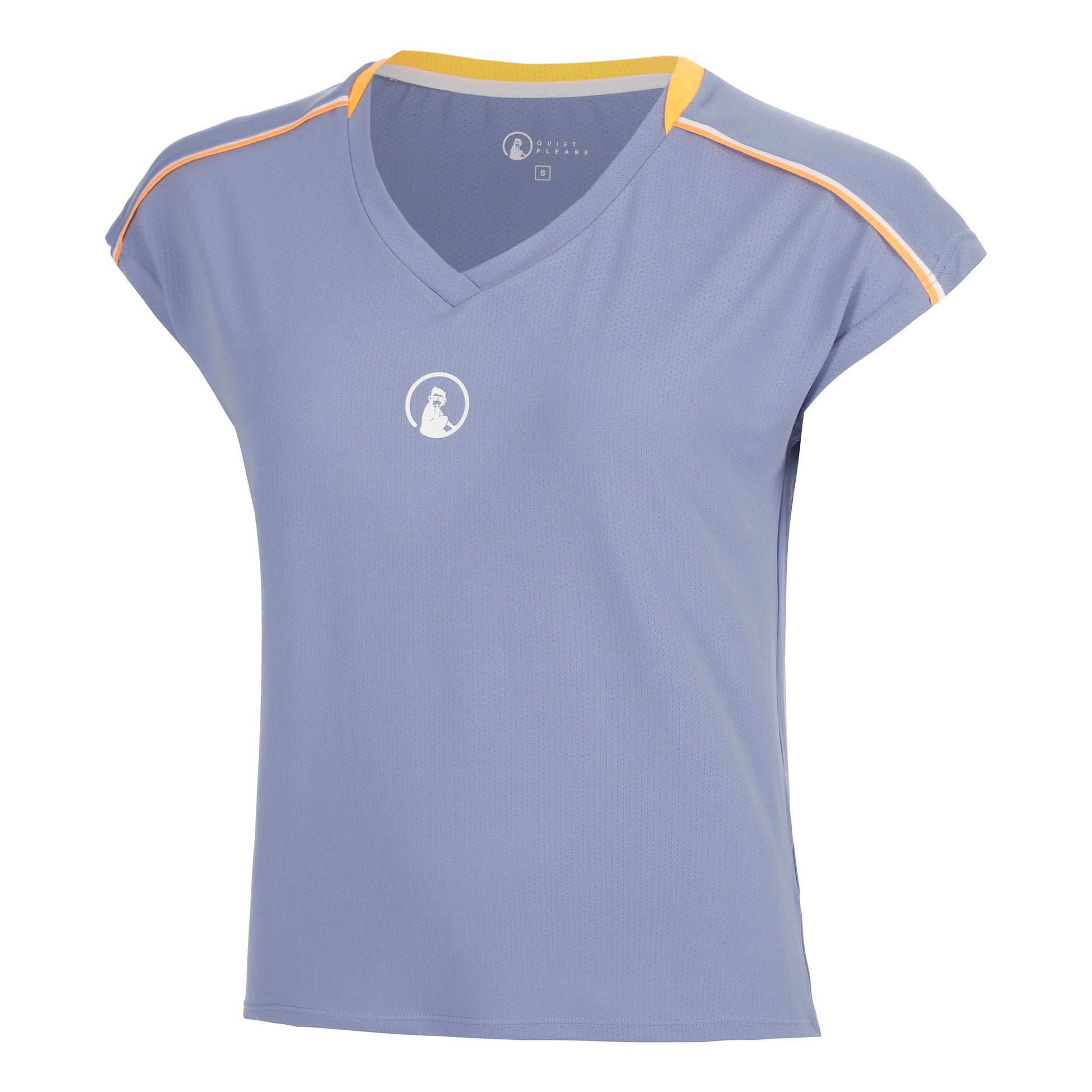 Quiet Please Glow Volley Maglietta Donna - blu