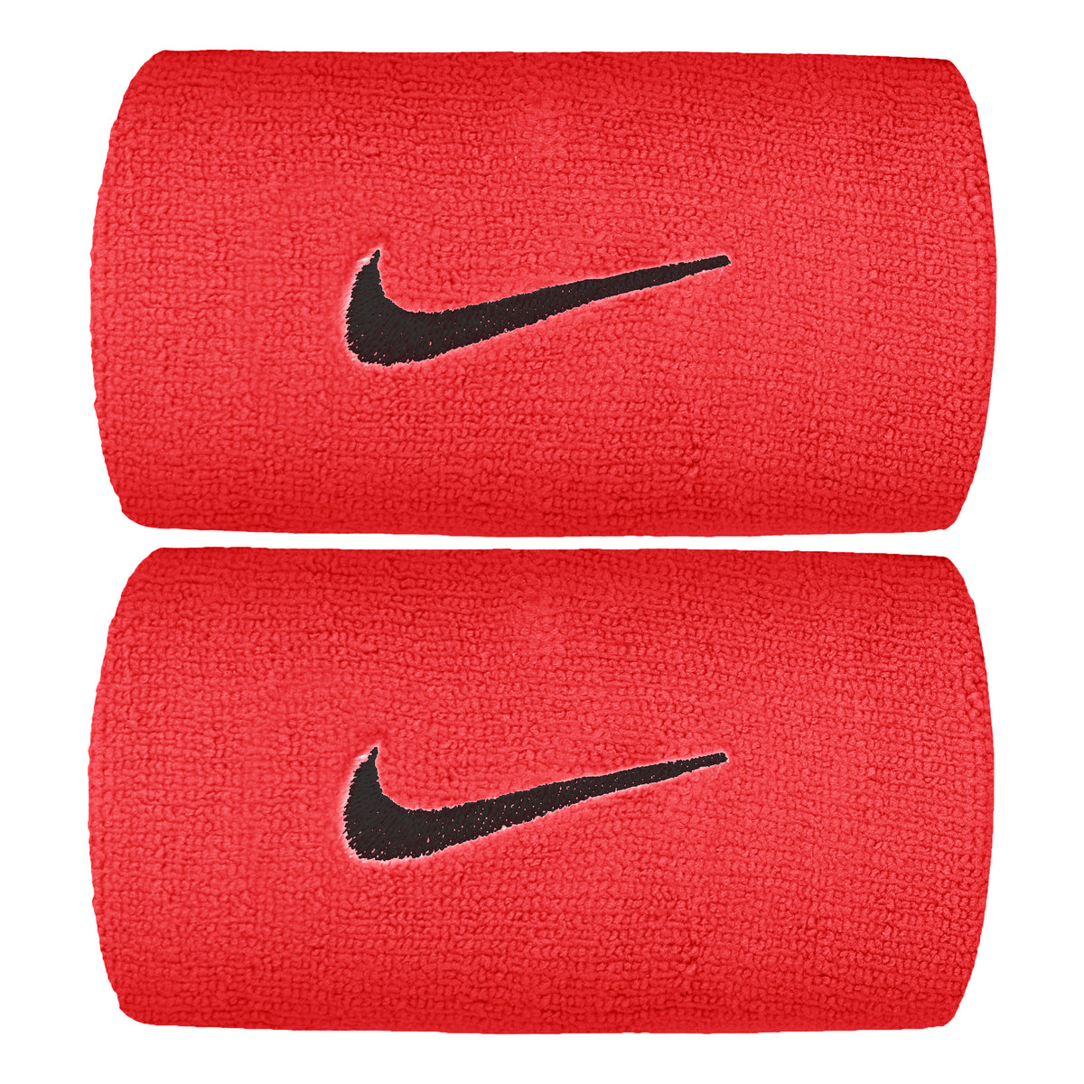 Nike Premier DW Polsino anti sudore Confezione da 2 lungo - rosso chiaro, nero