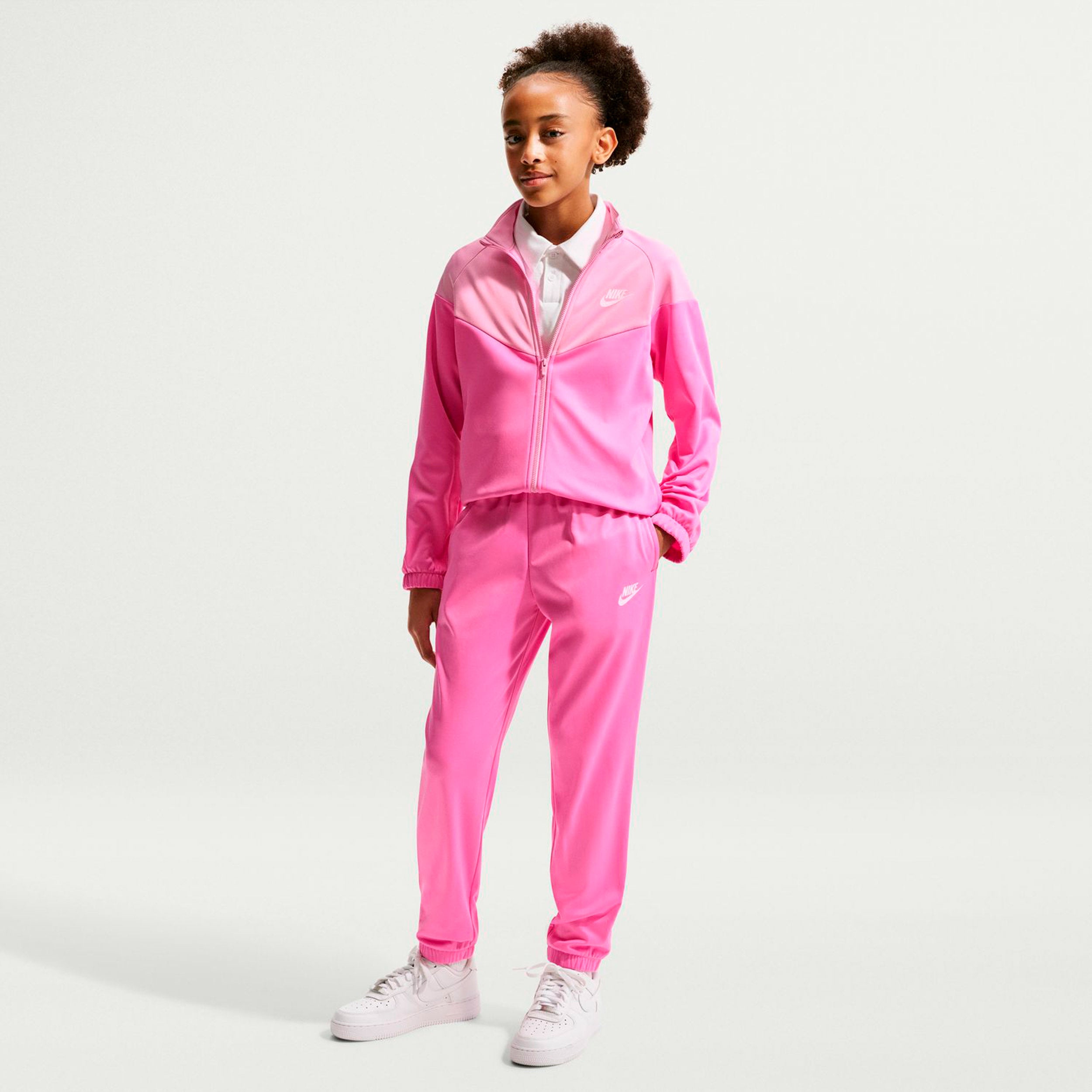 Nike Dri-Fit Full-Zip Tuta da allenamento Bambini - rosa, rosa