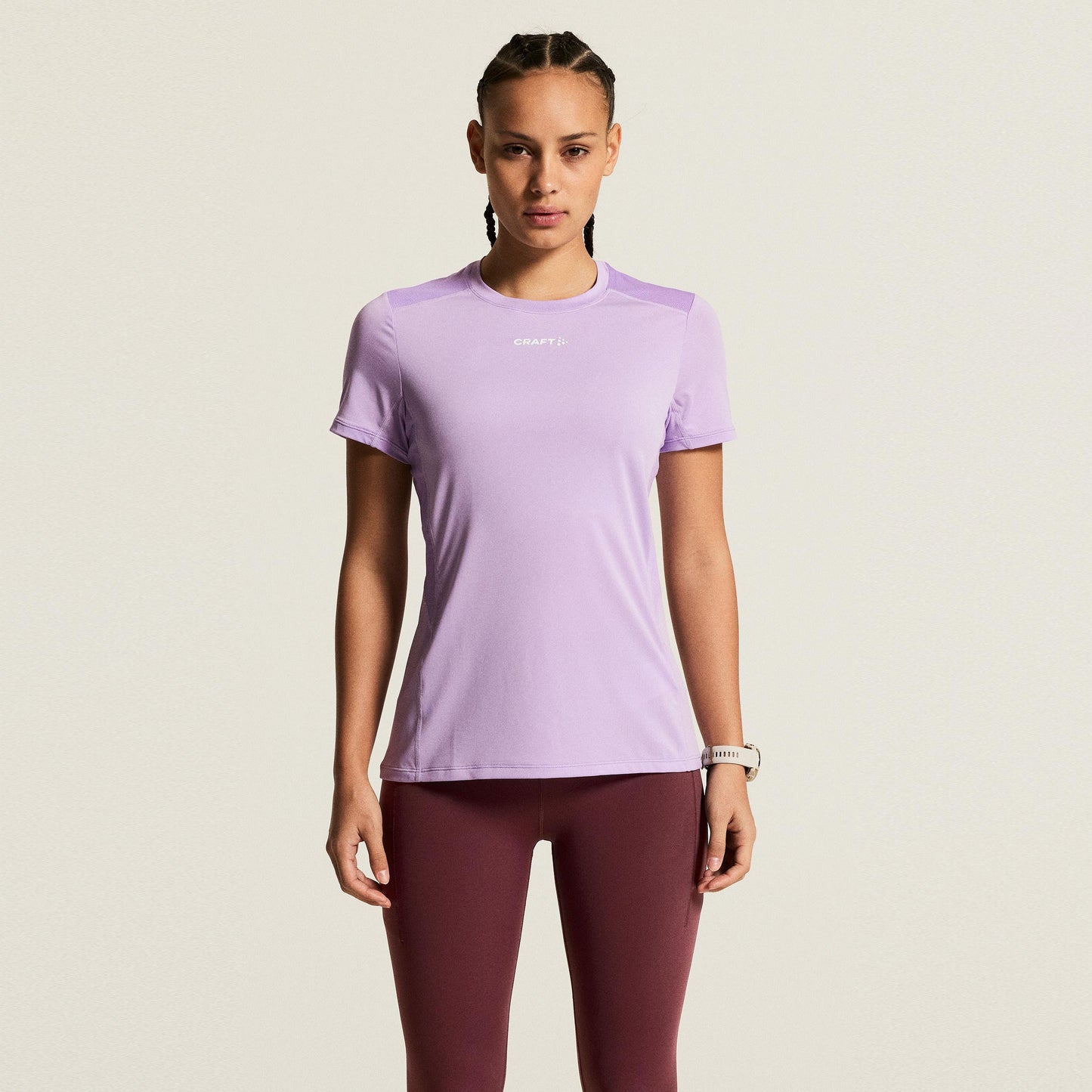Craft ADV Essence Laufshirt Damen - lila, lila