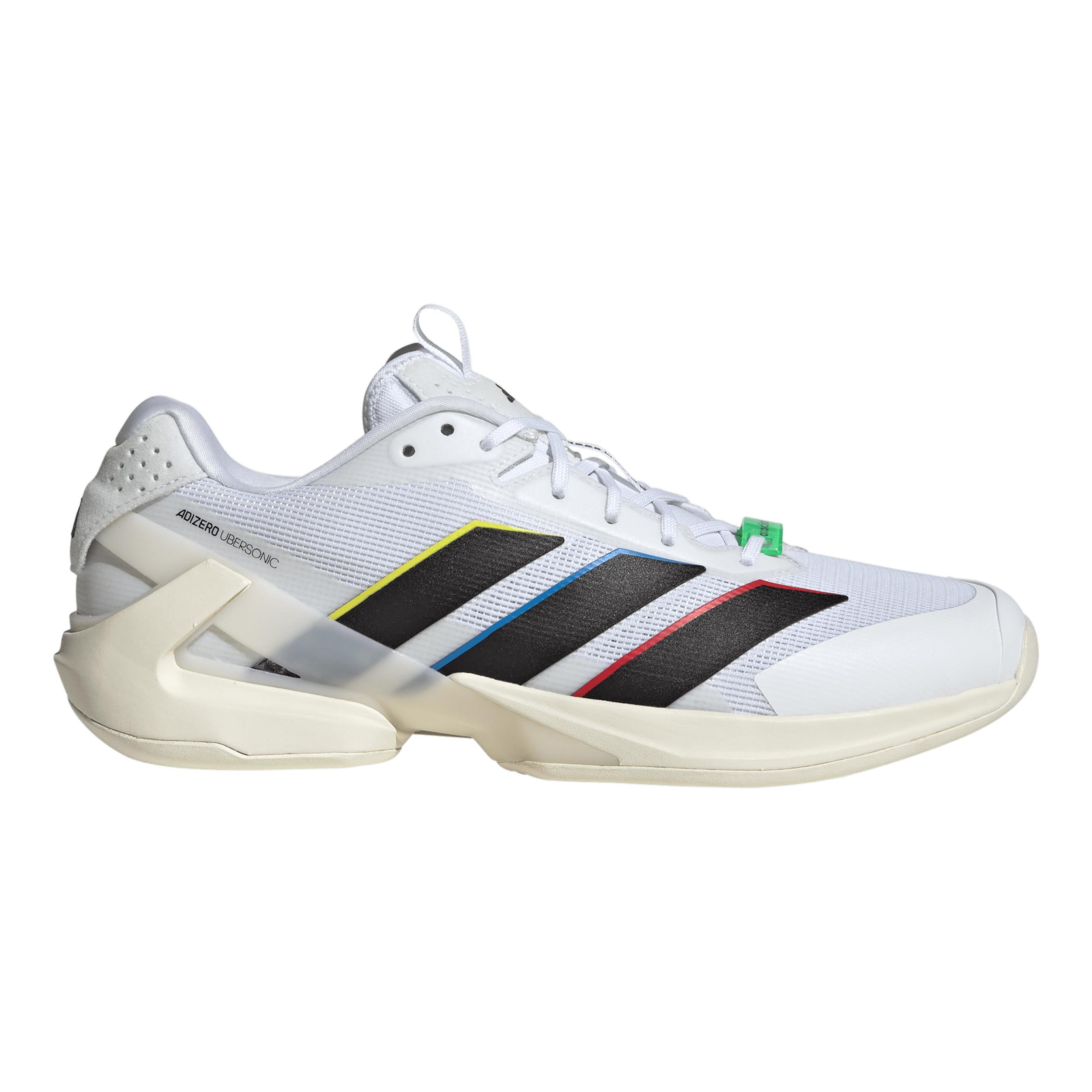 adidas adizero Ubersonic 5  Scarpa per tutte le superfici Uomini - bianco, crema