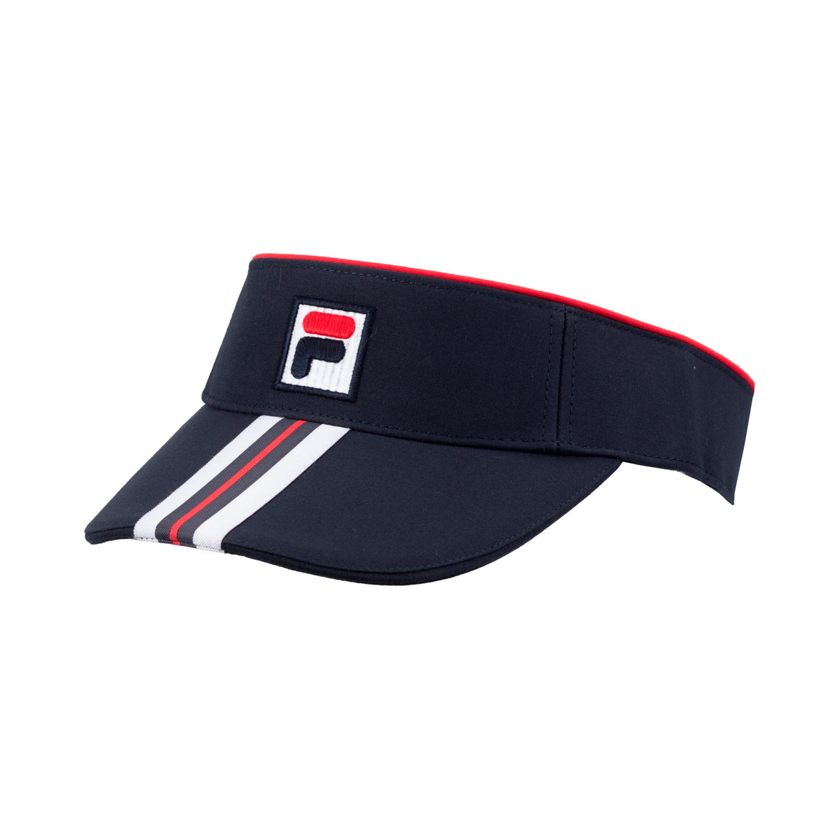 Fila Oscar Visiera Unisex - blu scuro, bianco