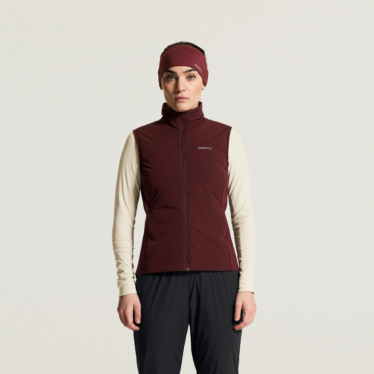 Craft ADV Essence Gilet da corsa Donna - rosso