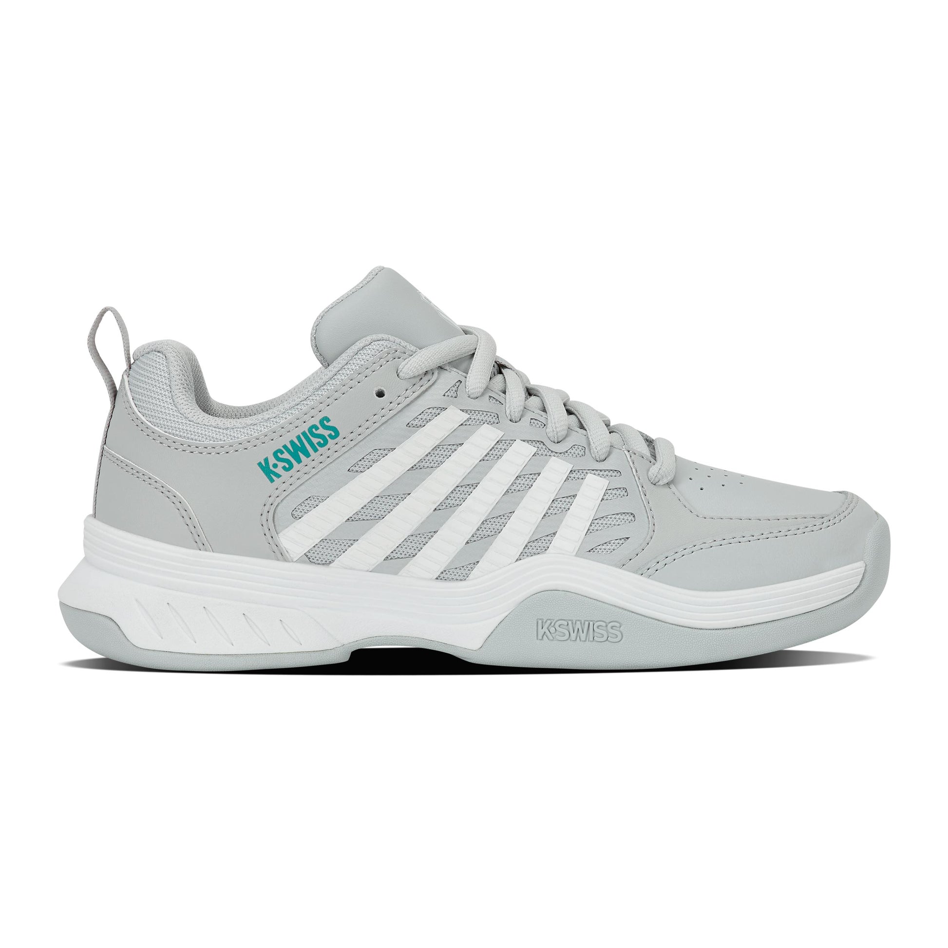 K-Swiss Court Express 2 Scarpa per tappeto Donna - grigio chiaro, bianco