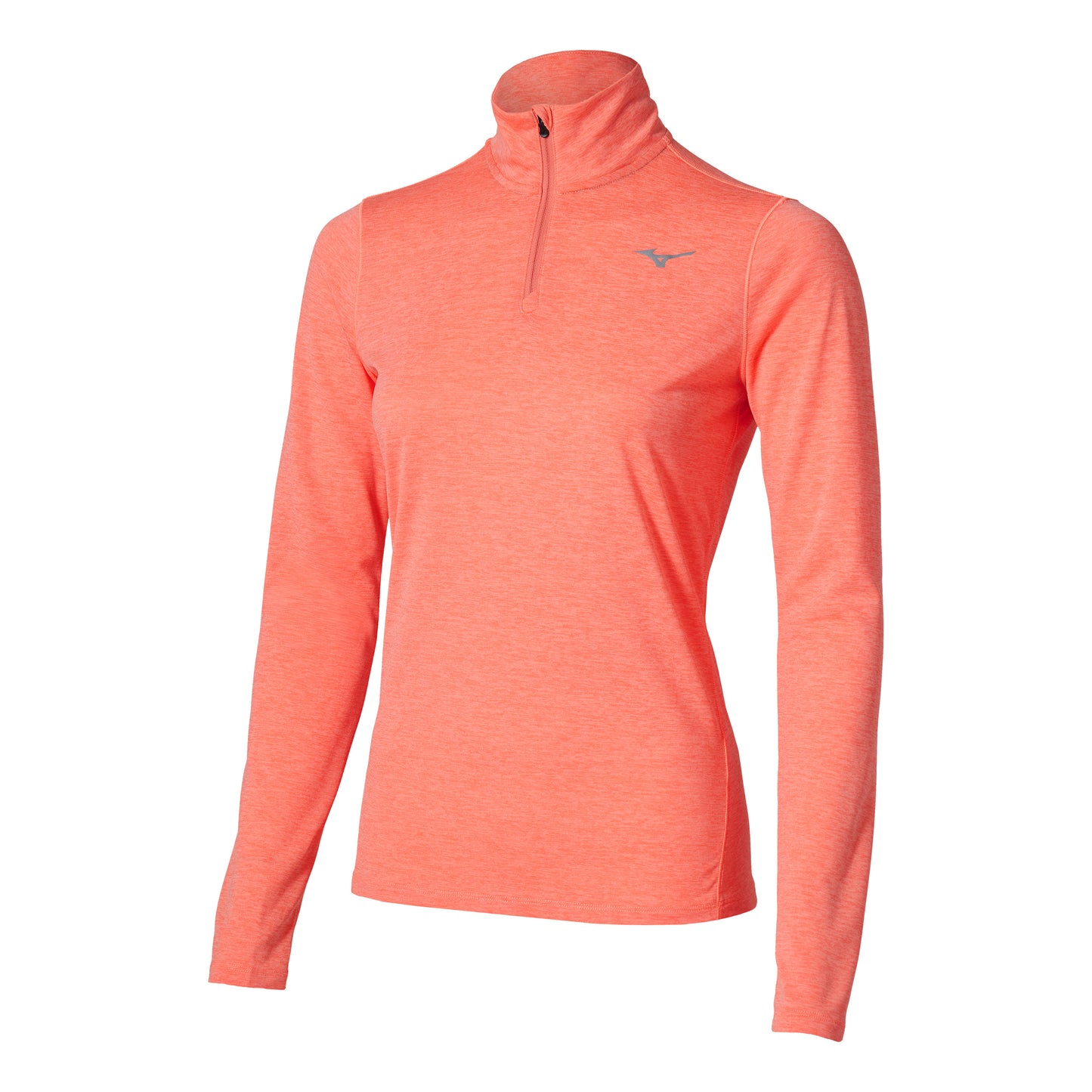 Mizuno Core Impulse Half Zip  Camicia da corsa Donna - corallo