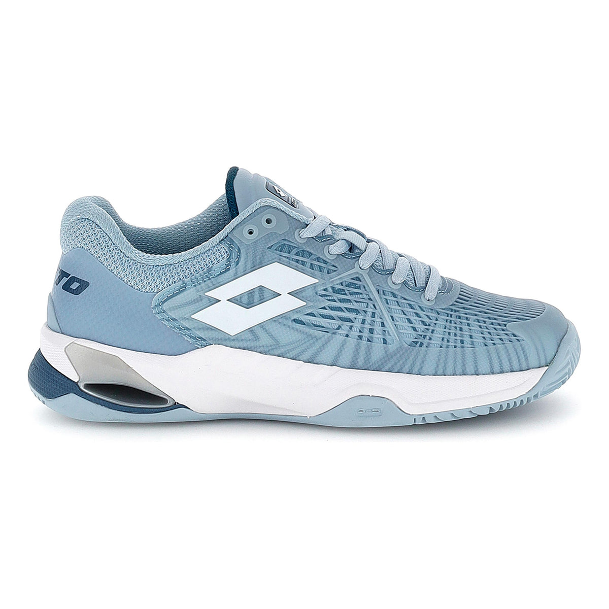 Lotto Mirage 100 II Scarpa per terra rossa Donna - blu chiaro, bianco