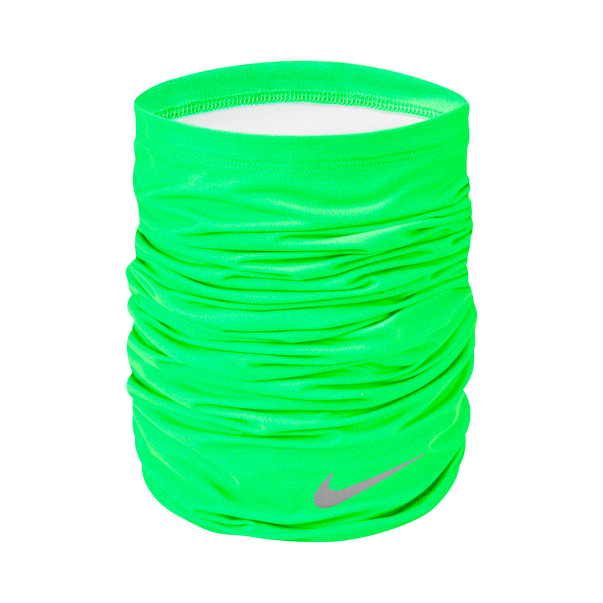 Nike Dri-Fit Wrap 2.0 Scaldacollo Unisex - verde neon, argento