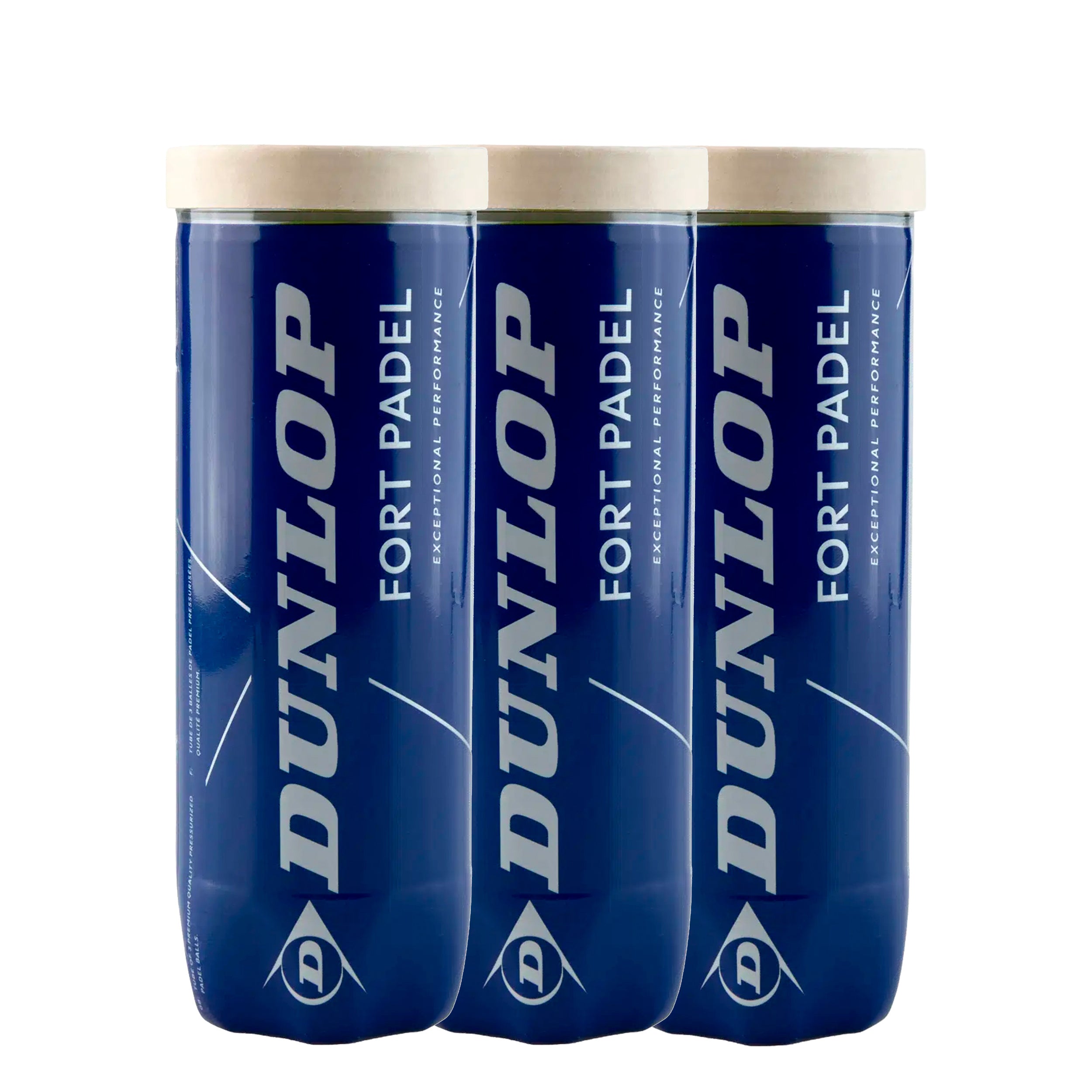 Dunlop 3 Tubes de 3 Fort Padel