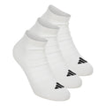 Essentials Low 3P Calzini da tennis - Confezione da 3 Unisex-bianco, nero