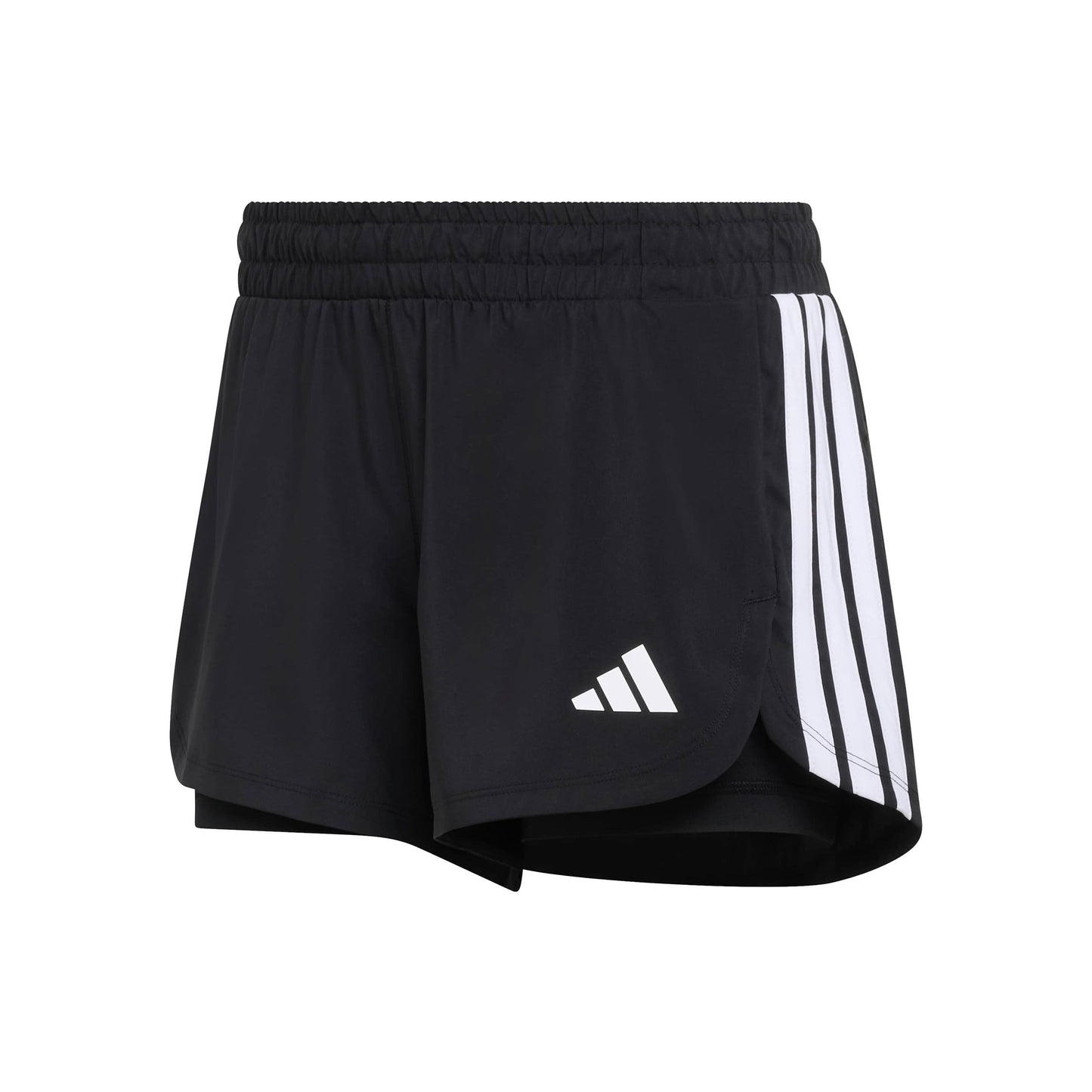adidas Pacer 2In1 Pantaloncini Donna - nero, bianco