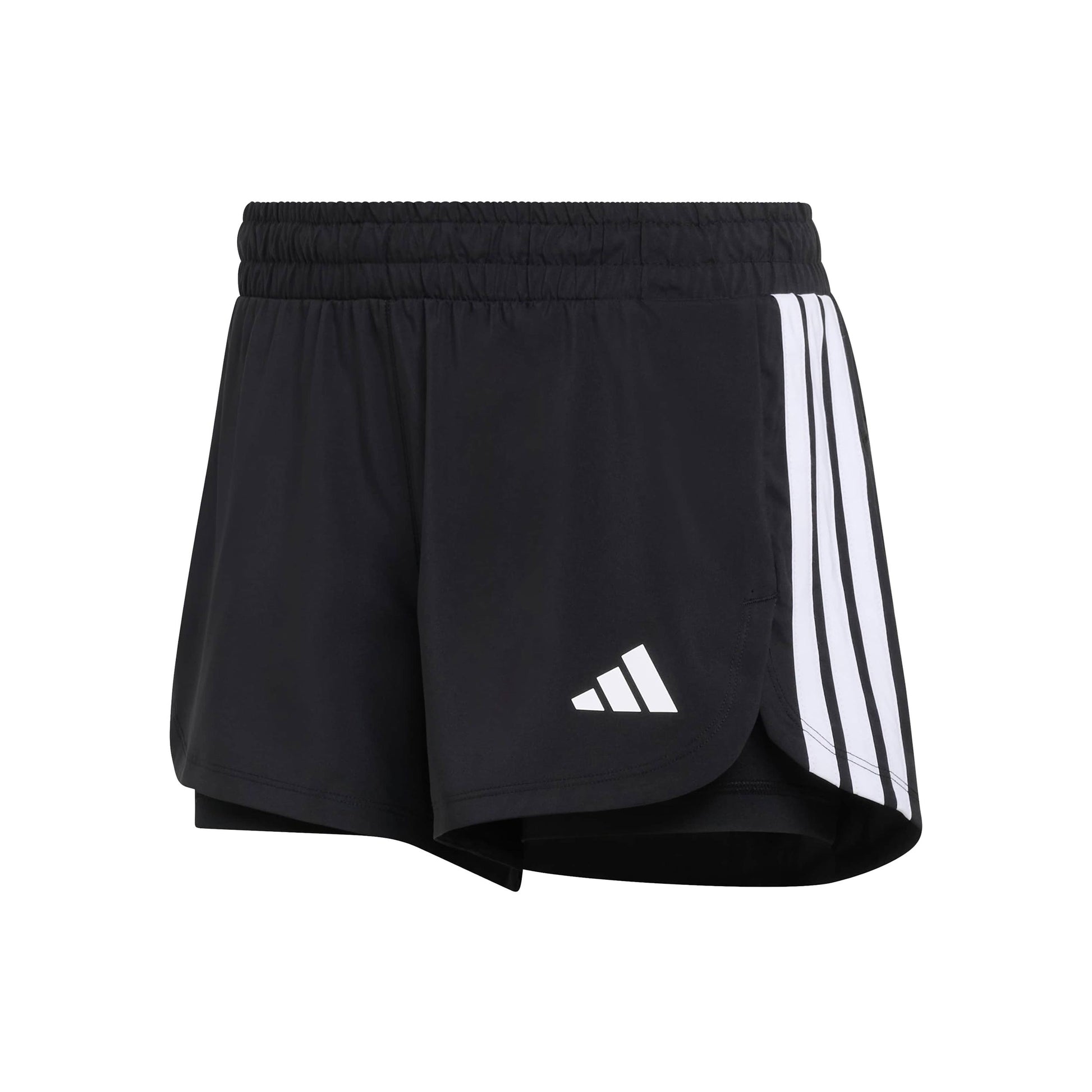 adidas Pacer 2In1 Pantaloncini Donna - nero, bianco