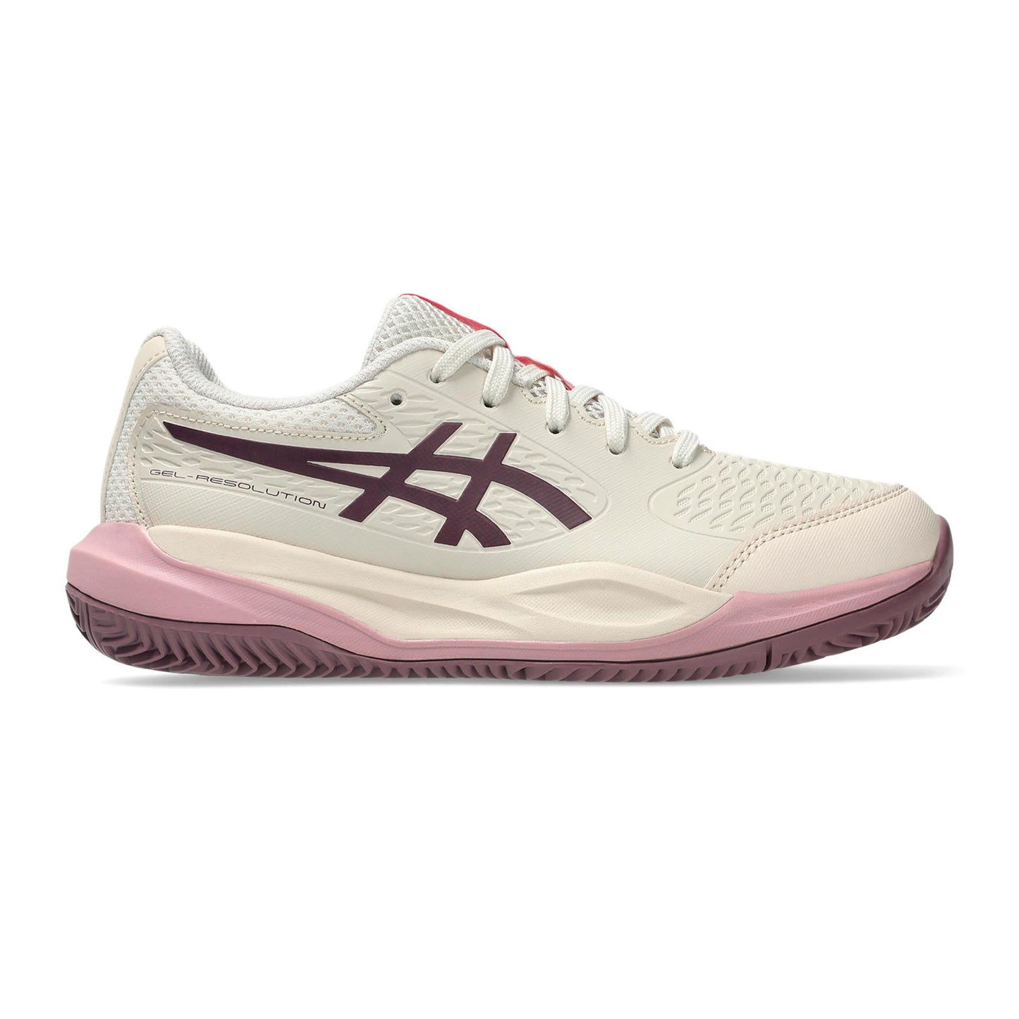 ASICS Gel-Resolution X GS Chaussure terre battue Enfants - beige, mauve
