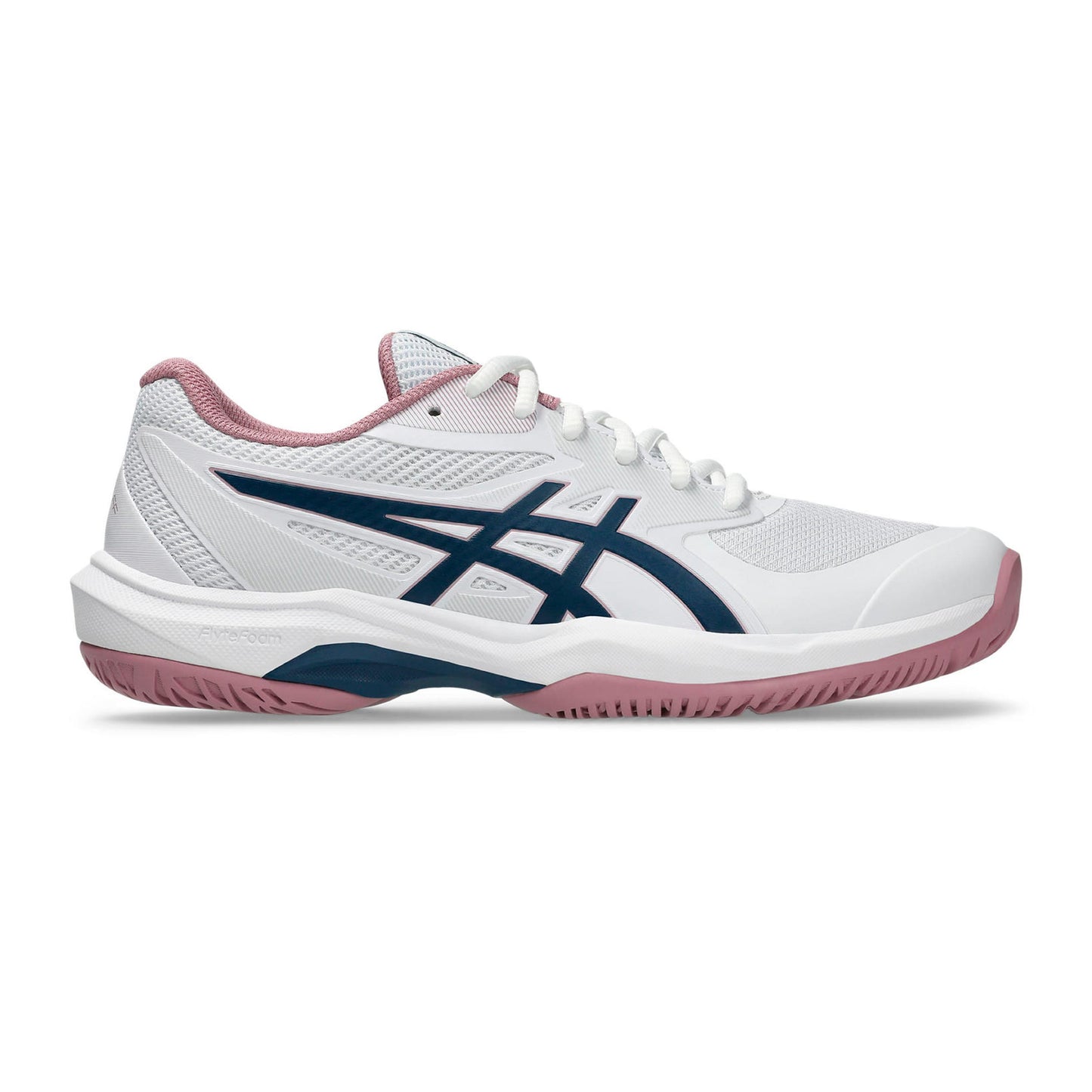 ASICS Game FF Chaussures toutes surfaces Femmes - blanc, bleu foncé