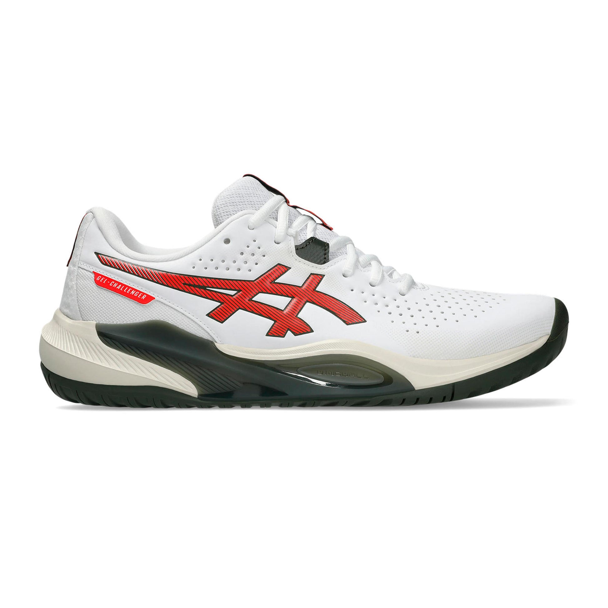 ASICS Gel-Challenger 15 Allcourtschuh Herren - weiß, rot