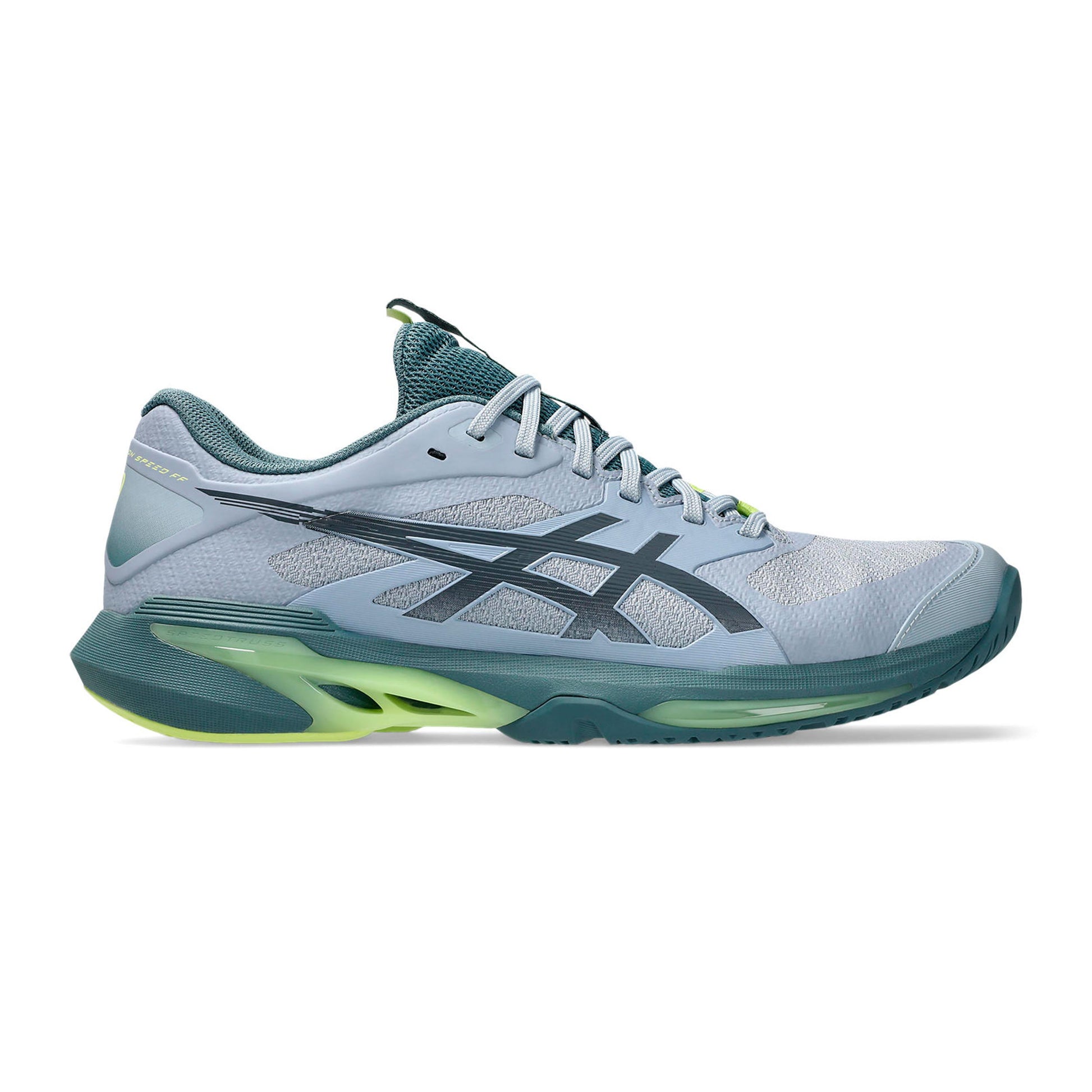 ASICS Solution Speed FF 4 Scarpa per tutte le superfici Uomini - grigio, lime