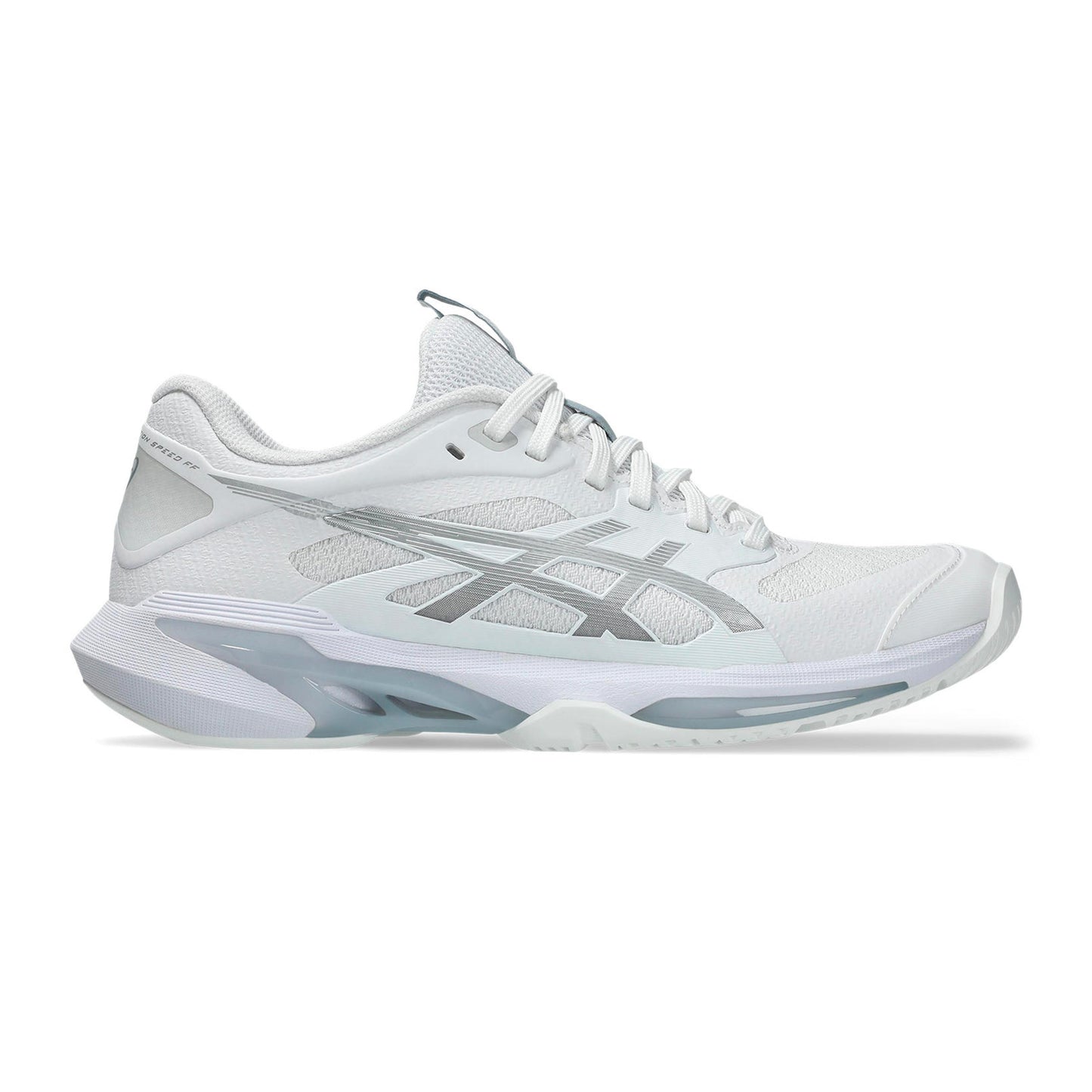 ASICS Solution Speed FF 4 Chaussures toutes surfaces Femmes - blanc, argent