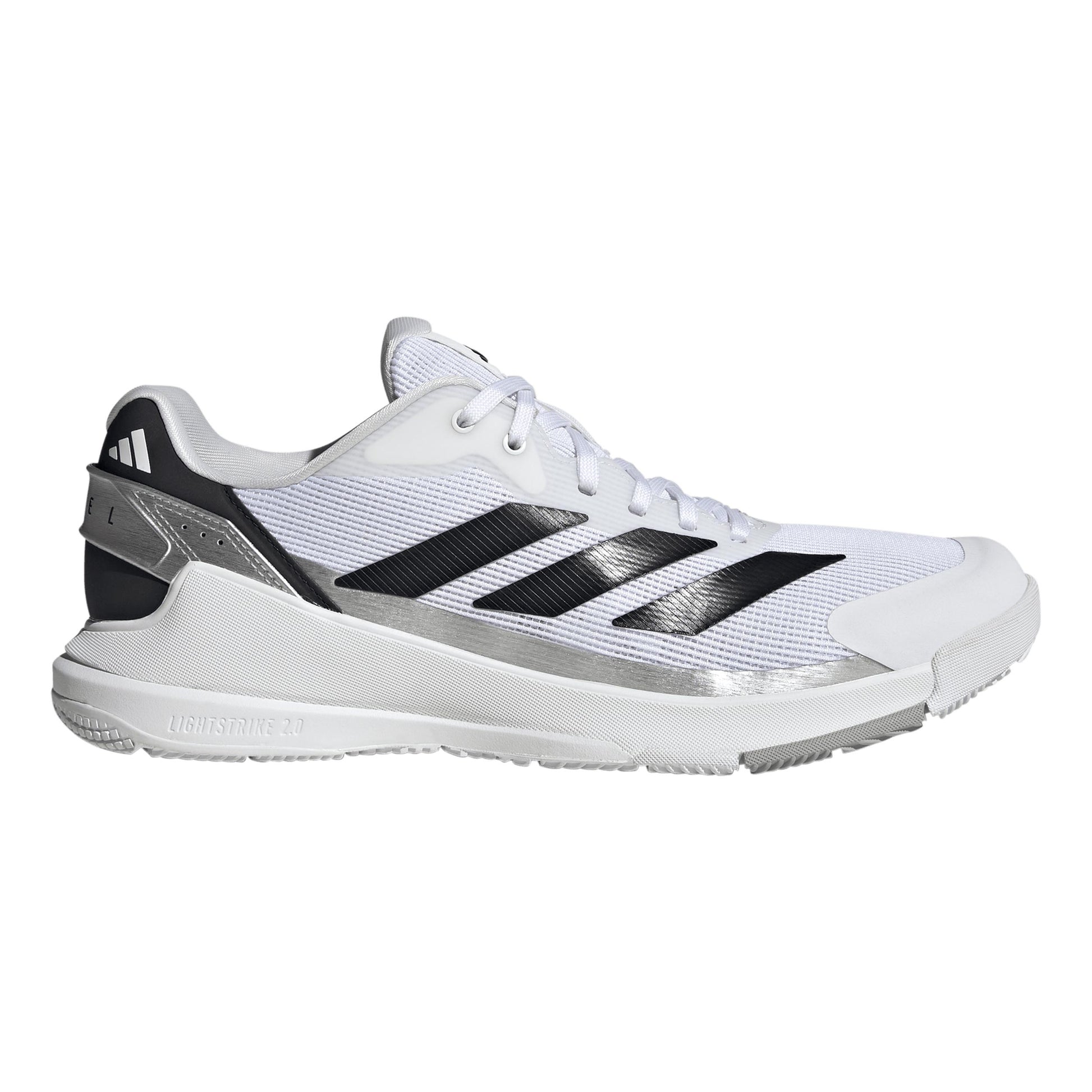 adidas Crazyquick LS Scarpa da padel Uomini - bianco, grigio chiaro