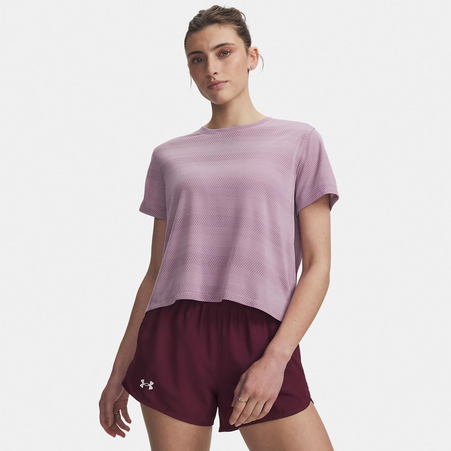 Under Armour Velociti  Laufshirt Damen - mauve