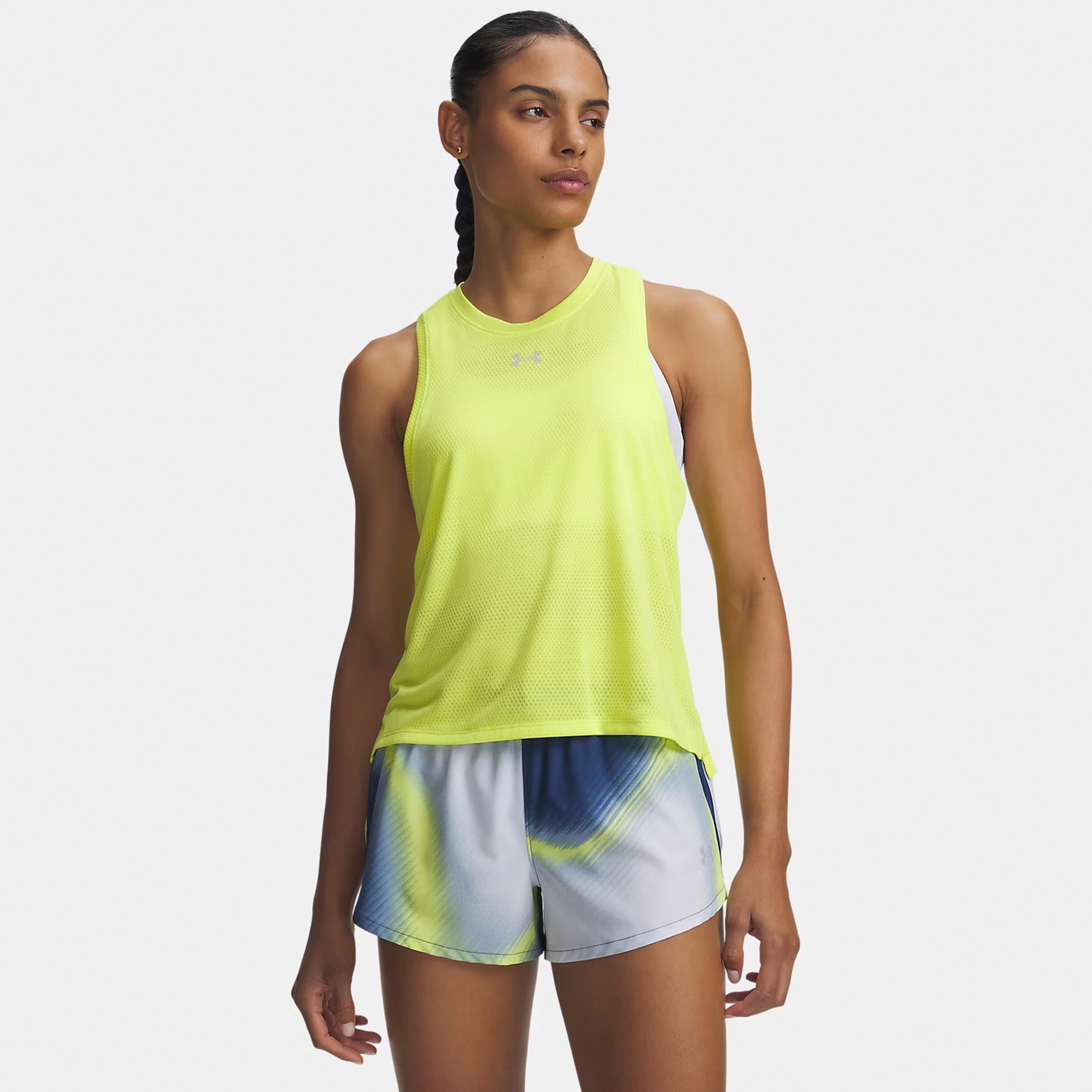 Under Armour Velociti  Camicia da corsa Donna - giallo