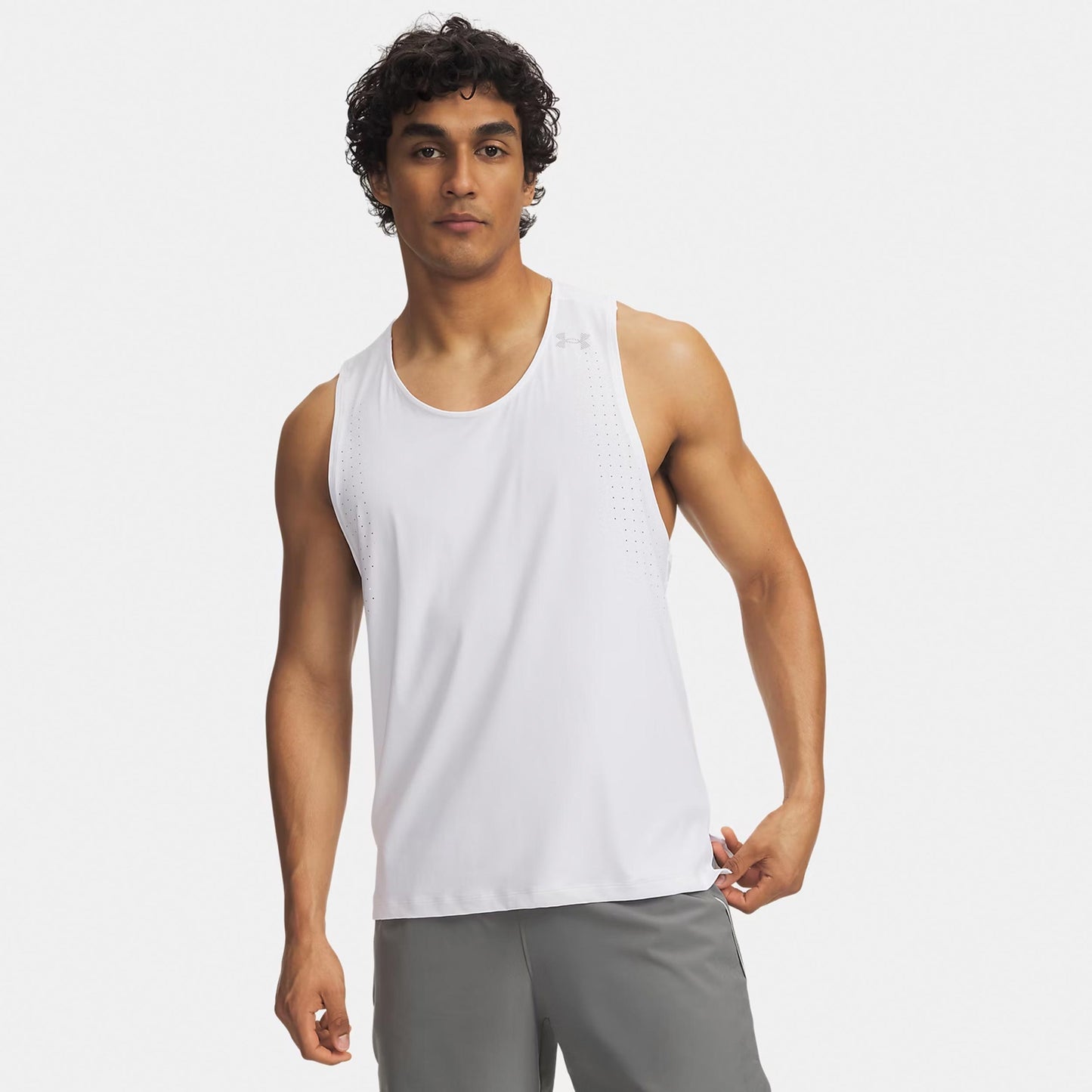 Under Armour Velociti Pro  Camicia da corsa Uomini - bianco