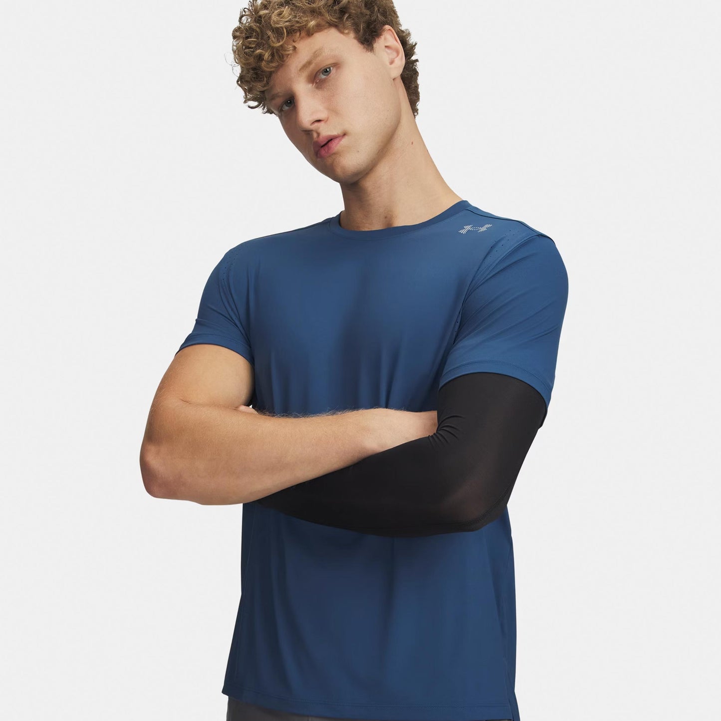 Under Armour Velociti Pro  Camicia da corsa Uomini - blu, argento