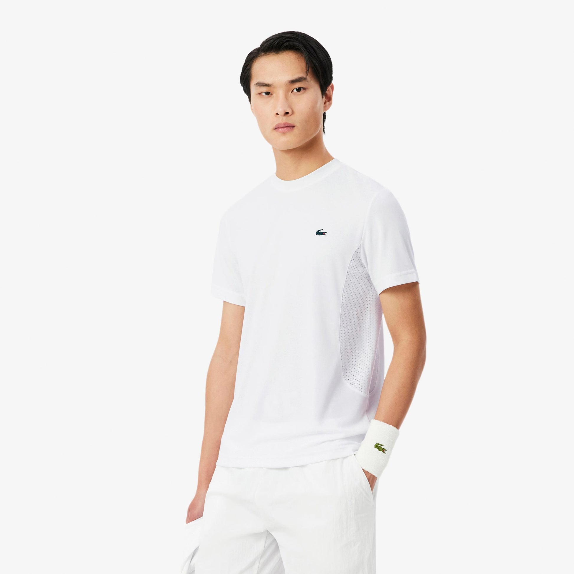 Lacoste T-shirt Hommes - blanc