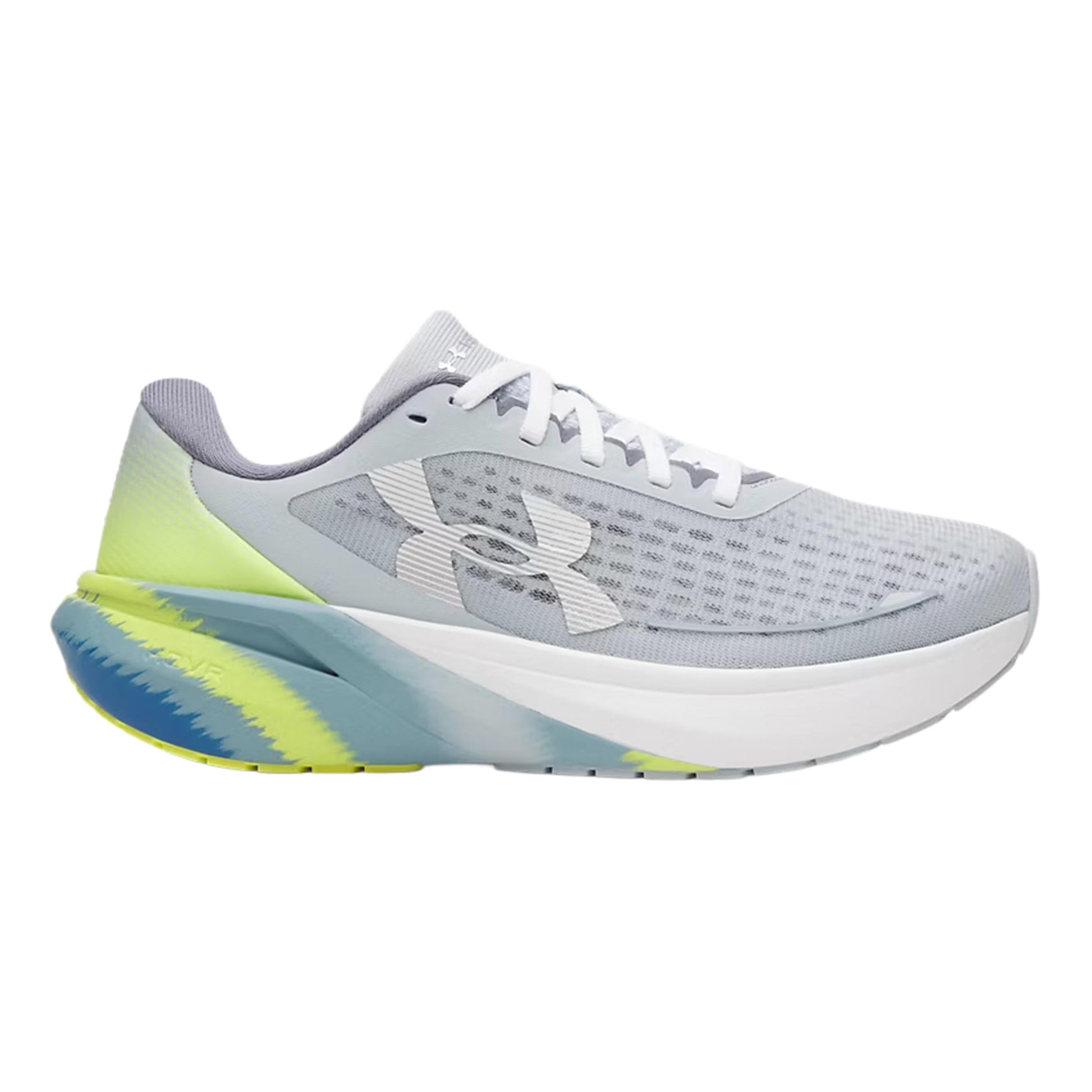 Under Armour Velociti Pace Neutralschuh Damen - grau, gelb