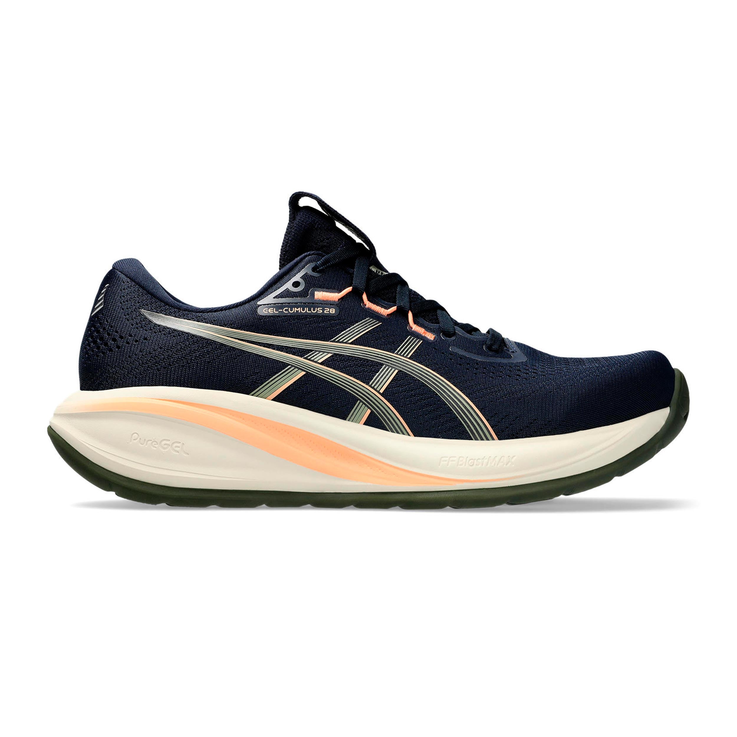 ASICS GEL-CUMULUS 28 Scarpe neutrali Uomini - blu scuro, arancione